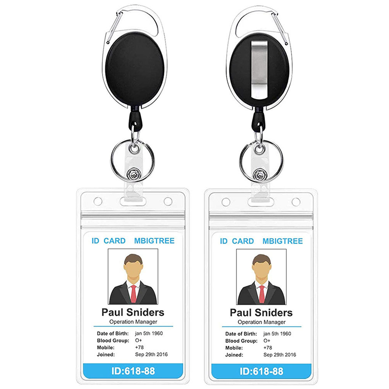 Retractable Badge Holders 3