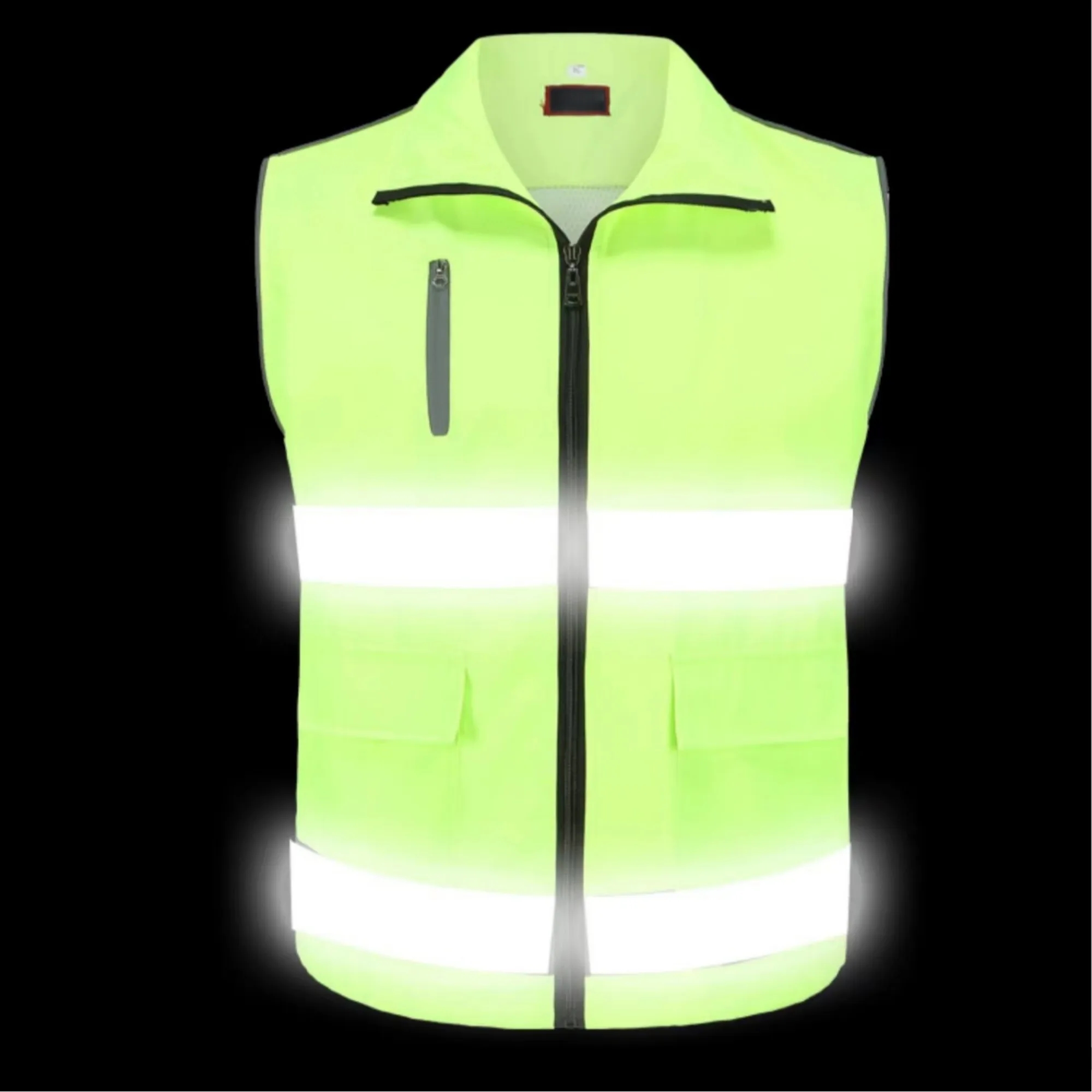 Reflective Safety Vest Work Uniform Custom Logo 3