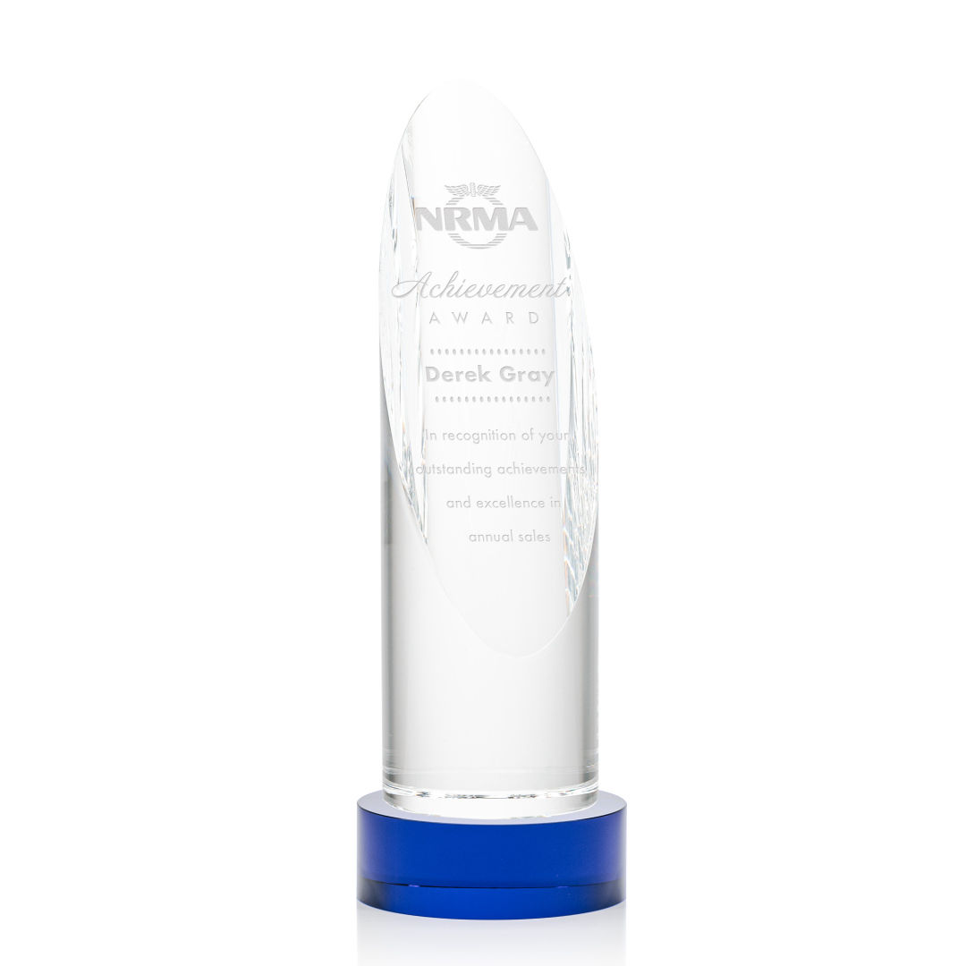 Lauder Award on Base - Blue 9