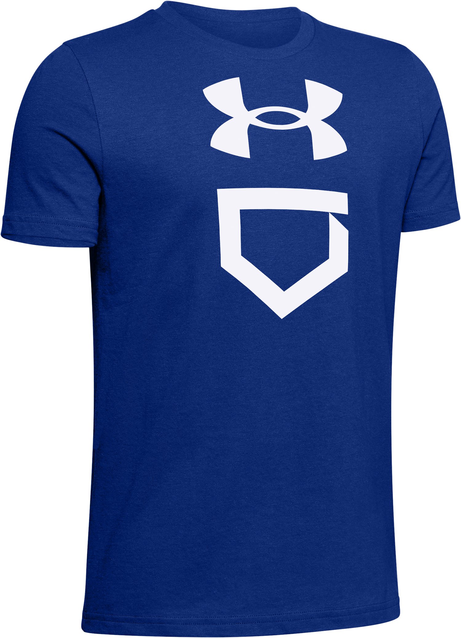 UA Baseball Plate Boys' Short Sleeve 2