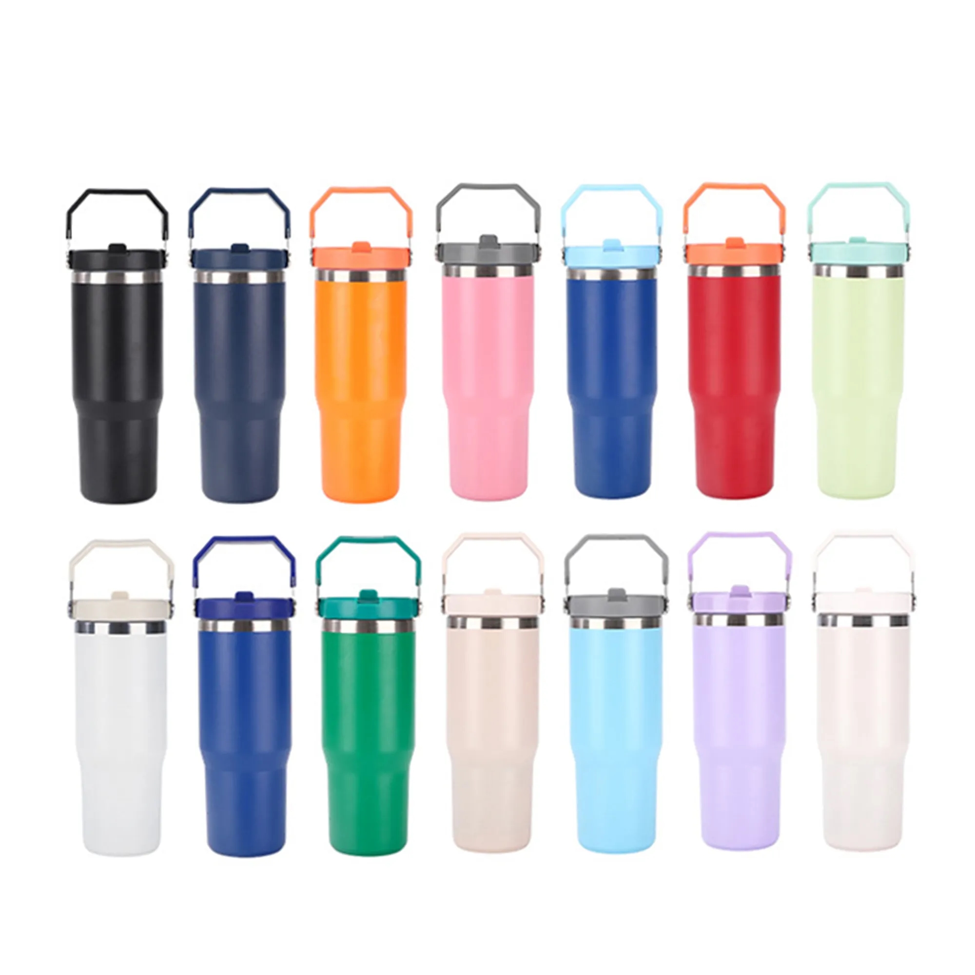 Portable Car-Mounted Ice King Cup Insulated Mug 2