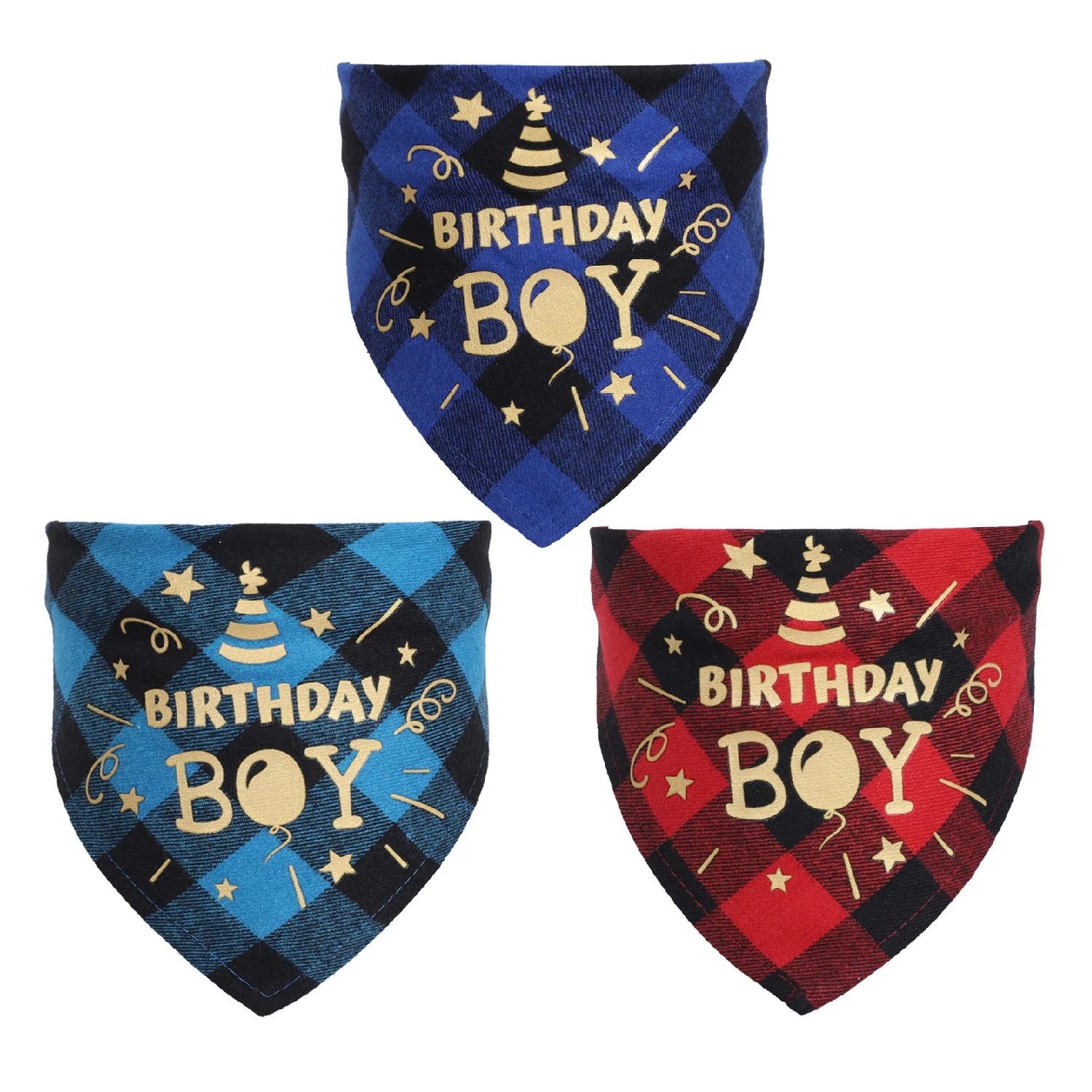 Triangle Hemmed Polyester Pet Bandana 6