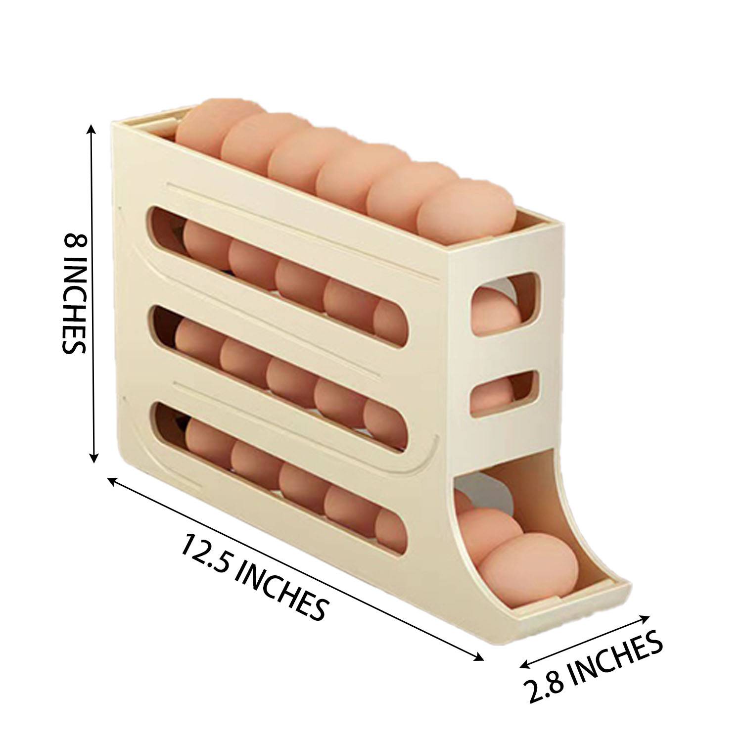 Smart Refrigerator Egg Organizer 3