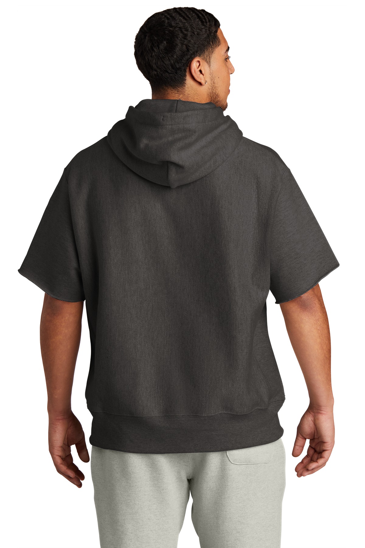 Champion Reverse Weave Short Sleeve Hooded Sweatshirt S101SS, custom hoodie or sweatshirt with logo imprint 25