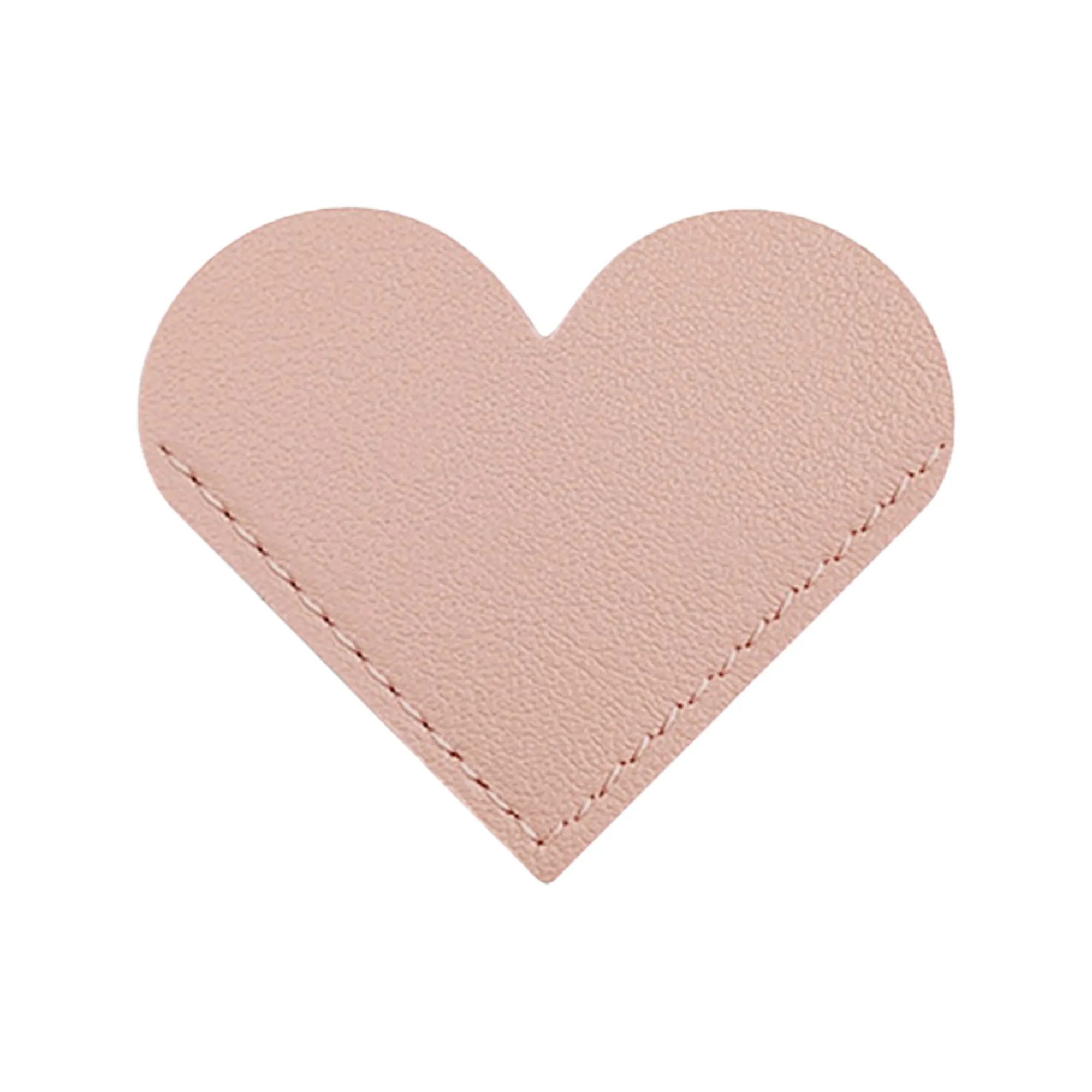 MOQ 100PCS Custom Logo Heart Shape Bookmarks 7