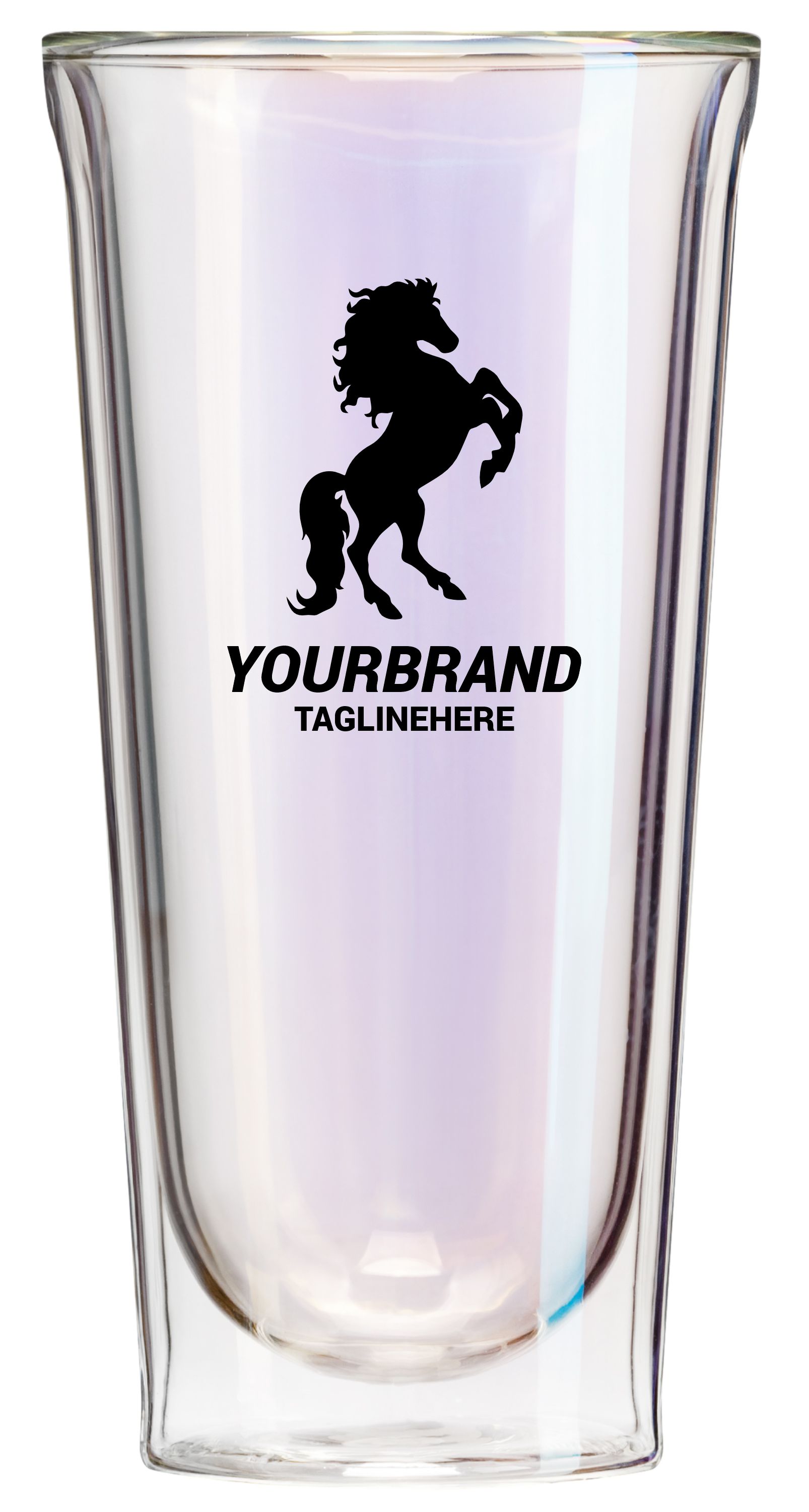 Corkcicle 16 oz Prism Glass Pint - Set of 2