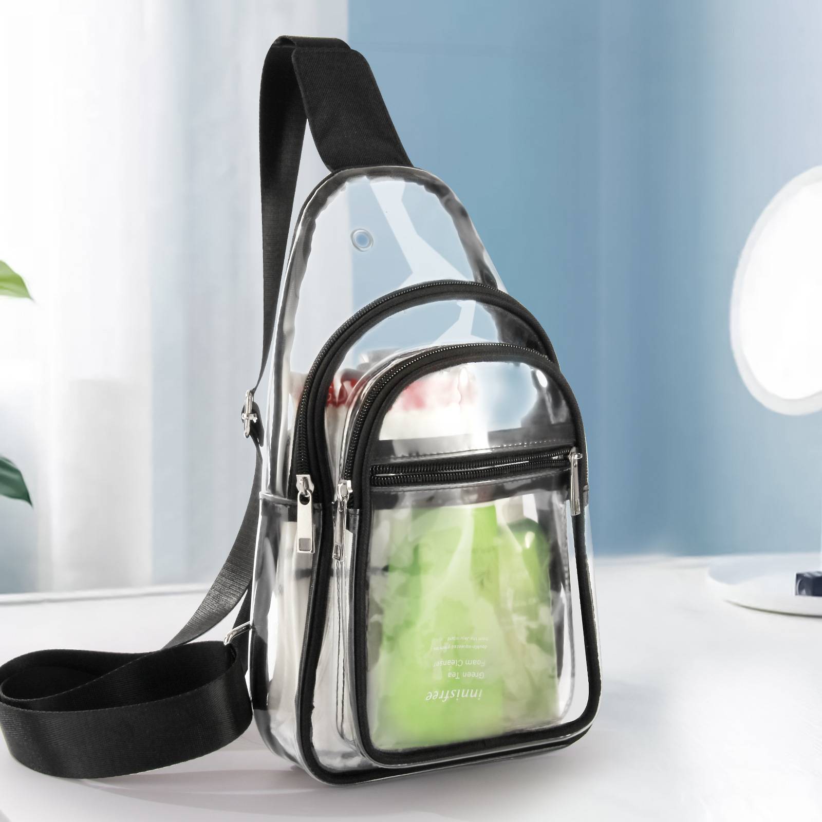PVC Transparent Sling Bag 5