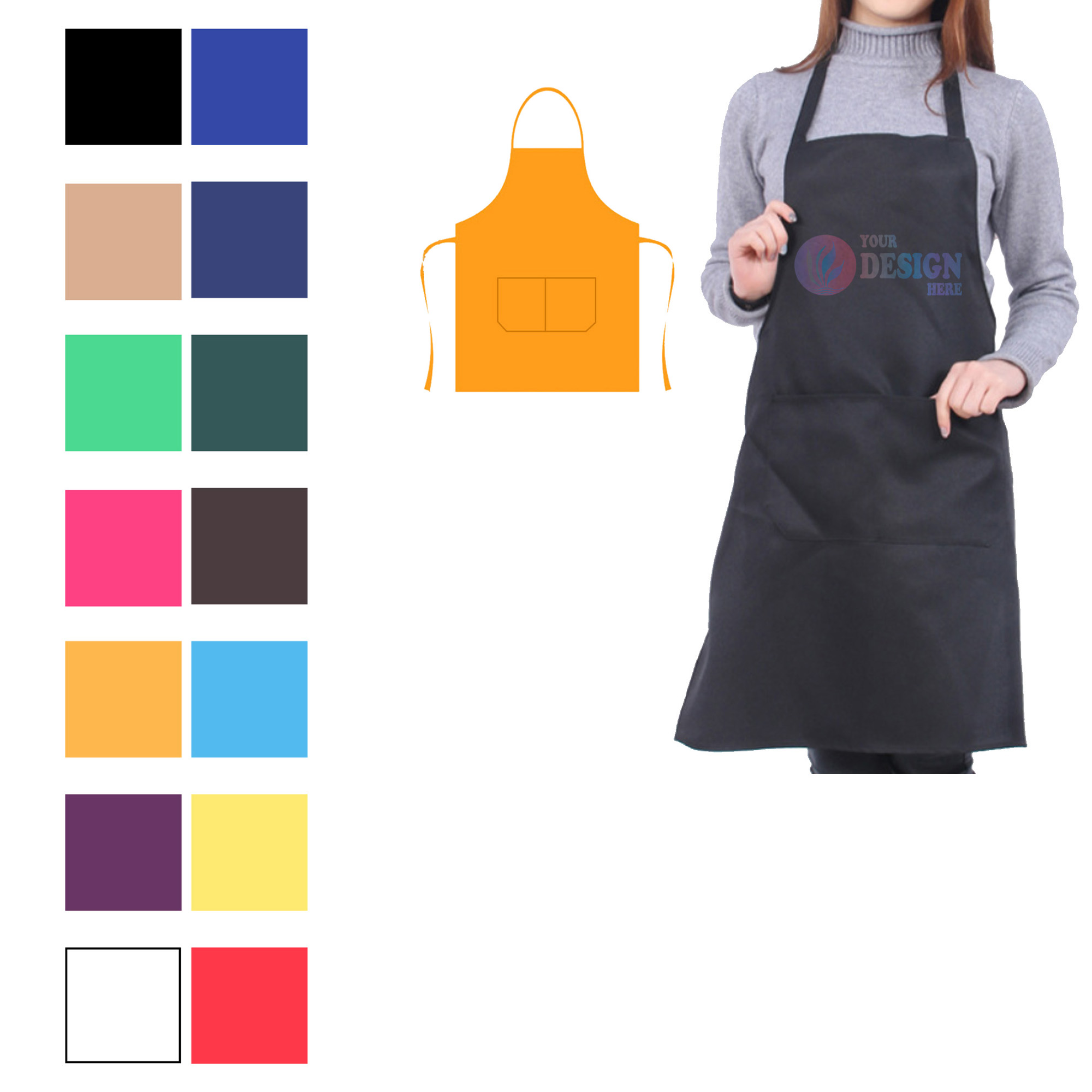 Custom Kitchen Apron 2