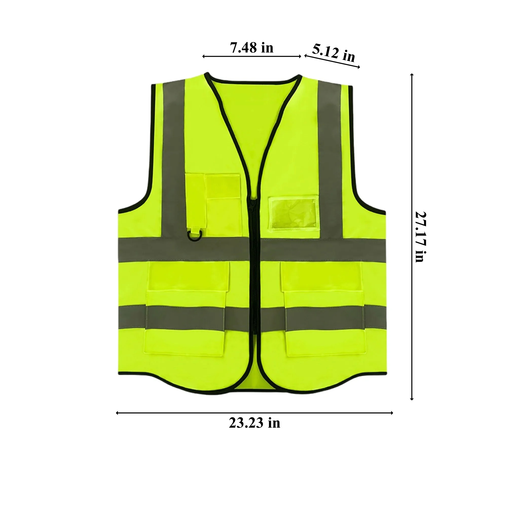 Construction Safety Reflective Fluorescent Vest 3