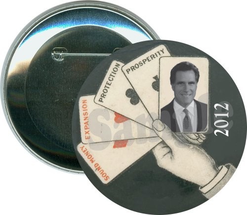 Romney Cards 2012, Political Button