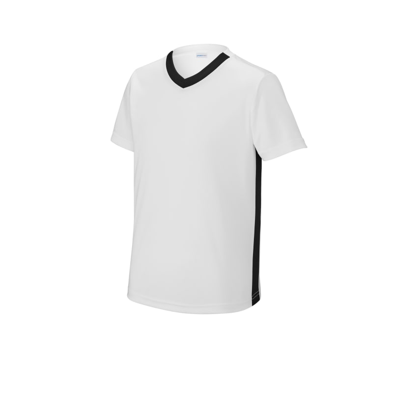 Sport-Tek Youth Competitor United V-Neck 62