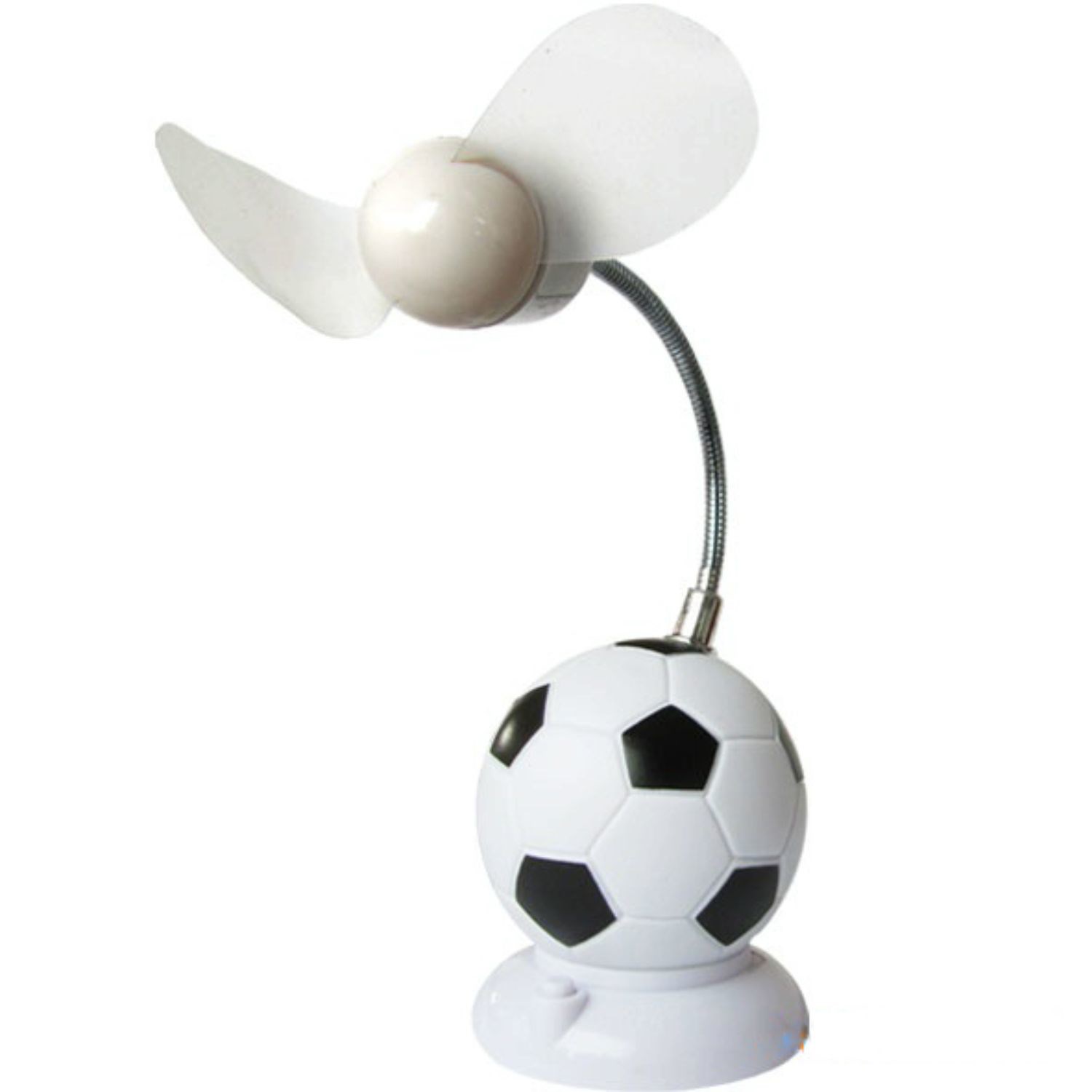 Soccer Style Mini USB Fan Dual with Lightning and Micro USB 1