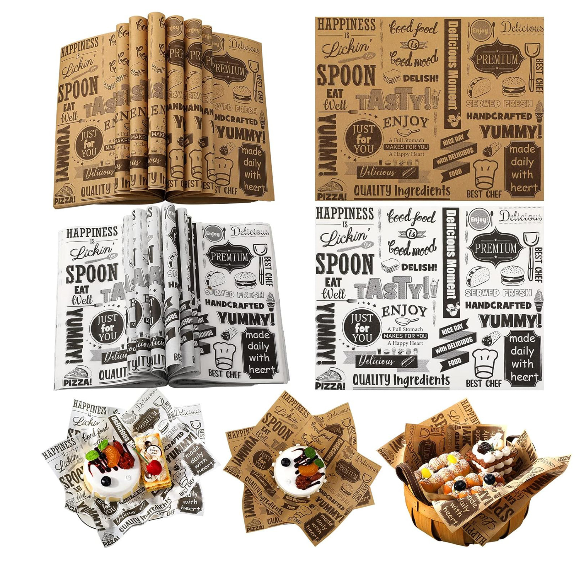 Sheets Wax Paper for Food 1