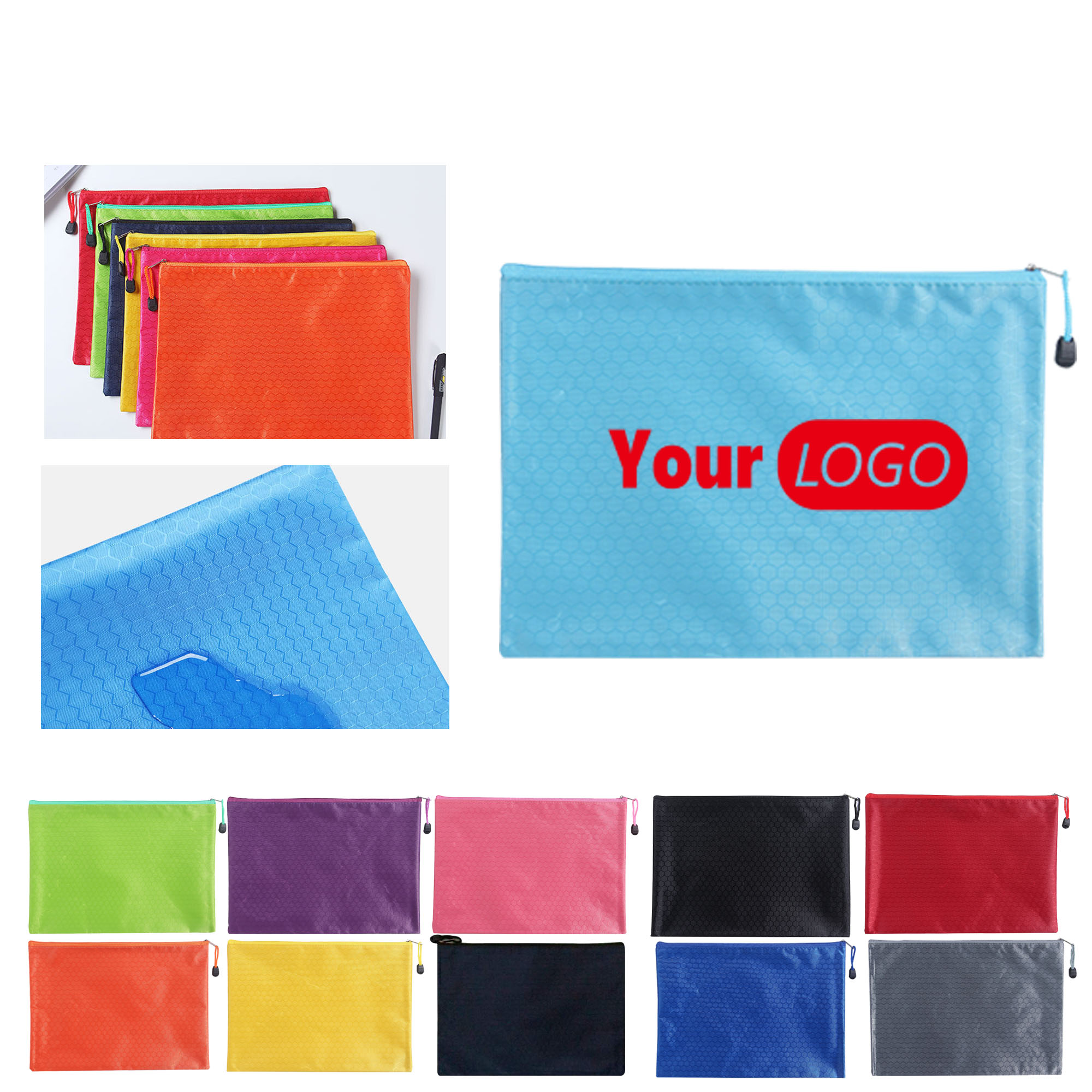 A4 Document Organizer Bags Customized Logo 2