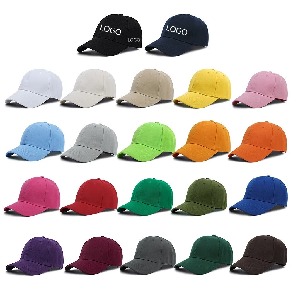 Brushed Cotton Twill 6 Panel Baseball Cap 3