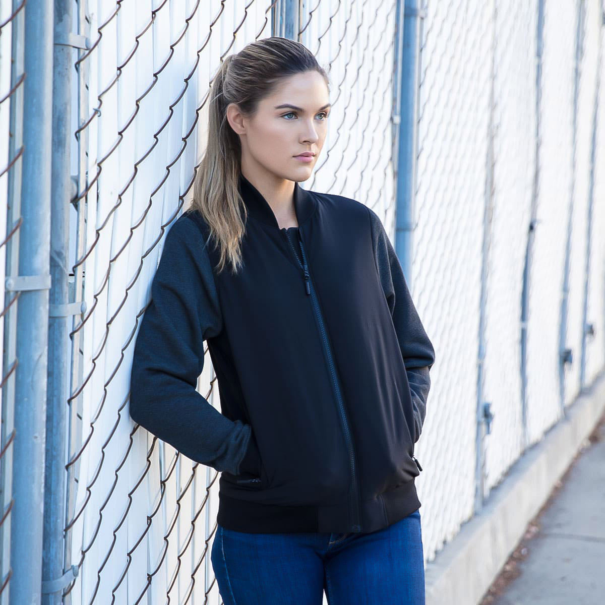 Ladies' Brooklyn Bomber Jacket 5