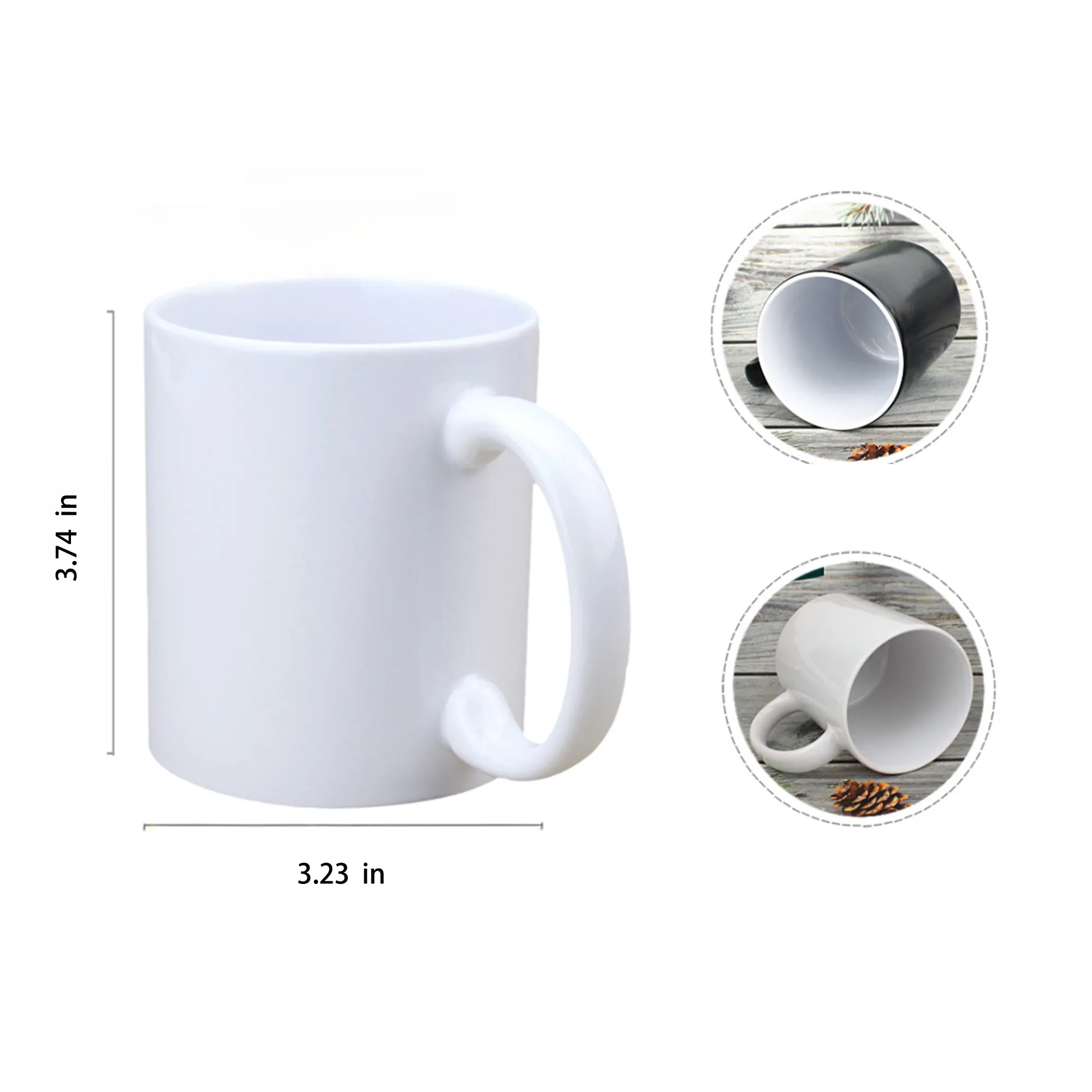 MOQ 100 PCS 11OZ Coffee Mug