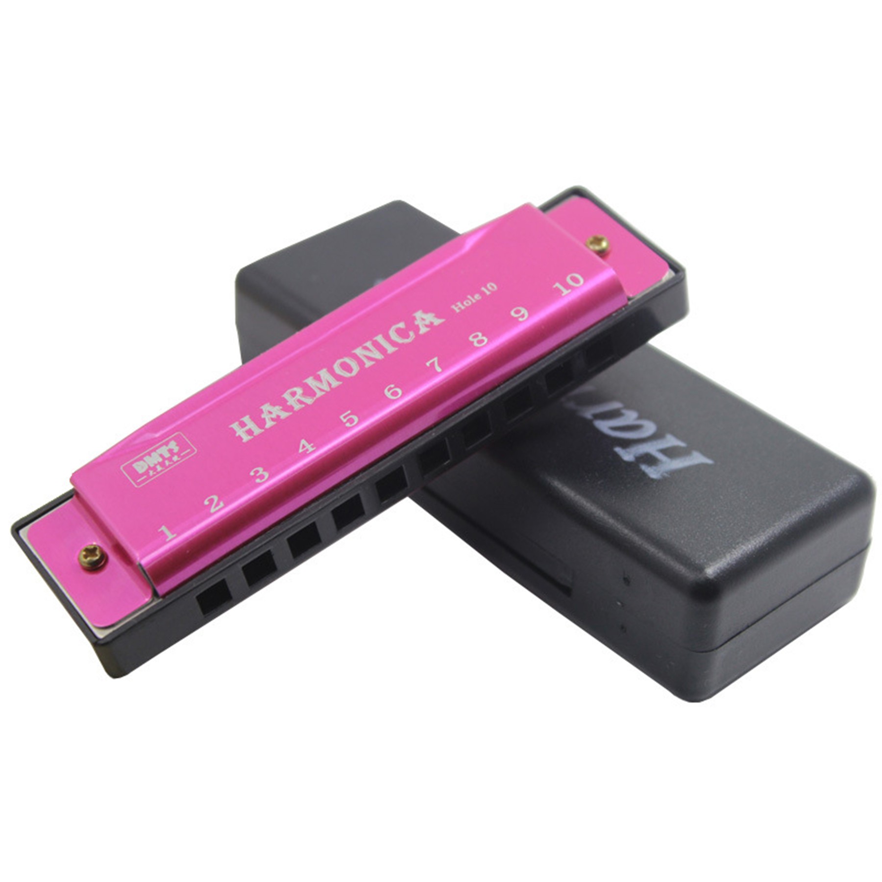 Titanium Gold Blues Harmonica For Children 4