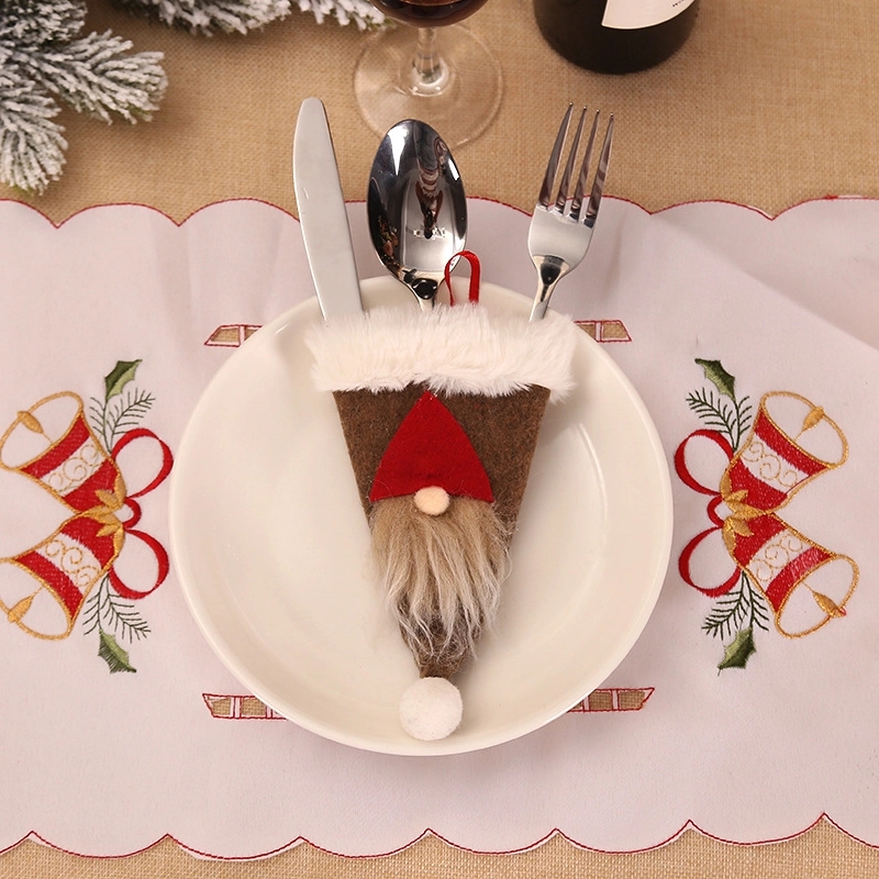 Christmas Gnome Knife and Fork Cover 3