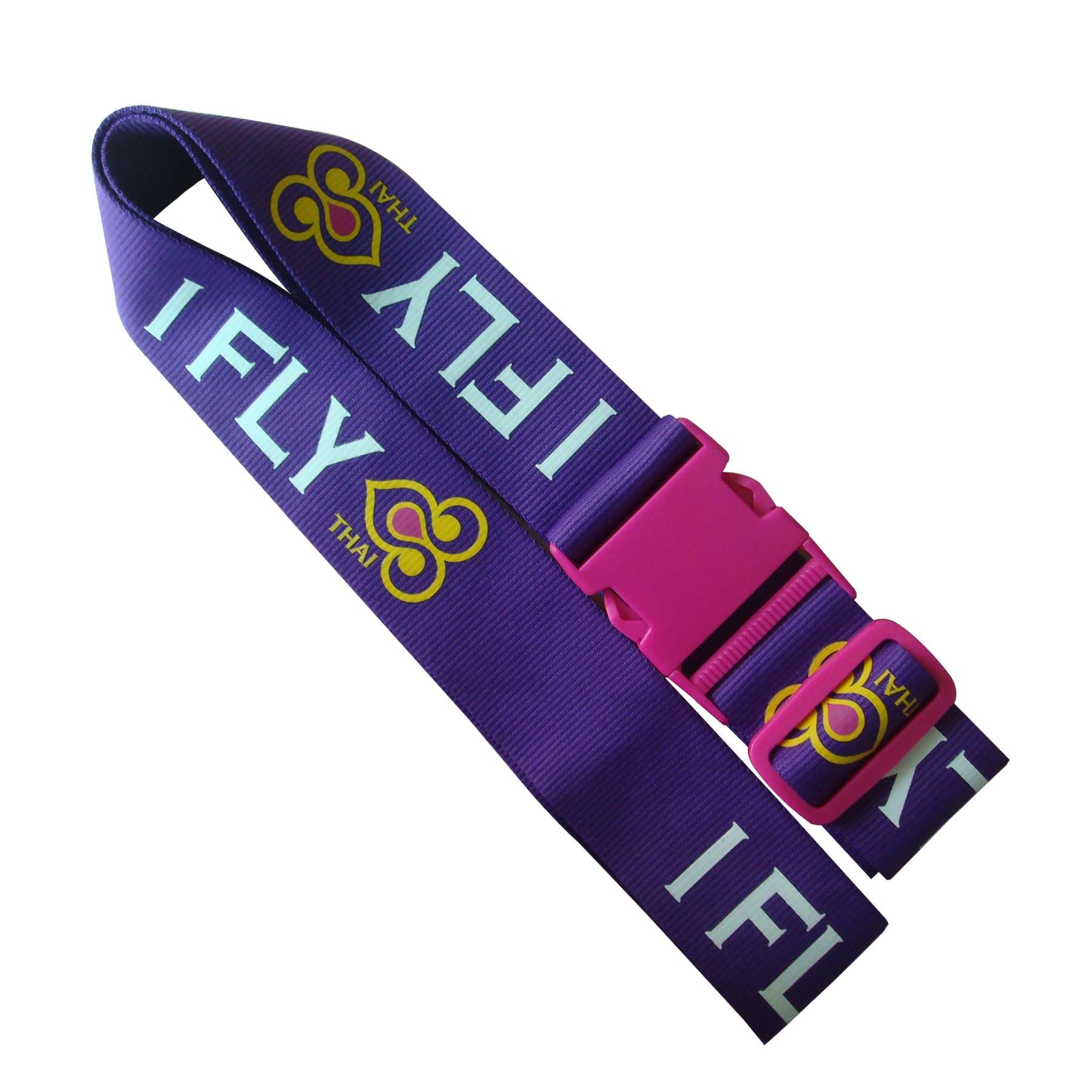 Silkscreen Polyester Luggage strap - 2"x80" 1
