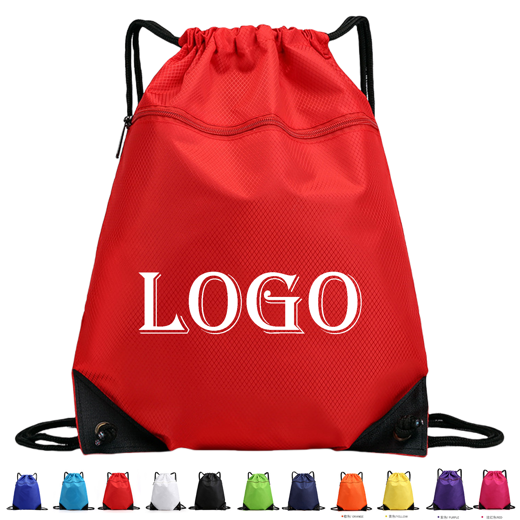 Durable Drawstring Bag for Gym & Beach 4
