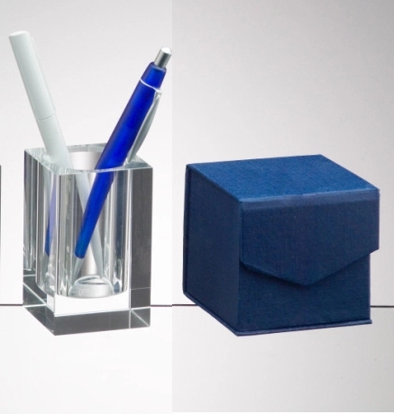 Square Crystal Pen Holder 4