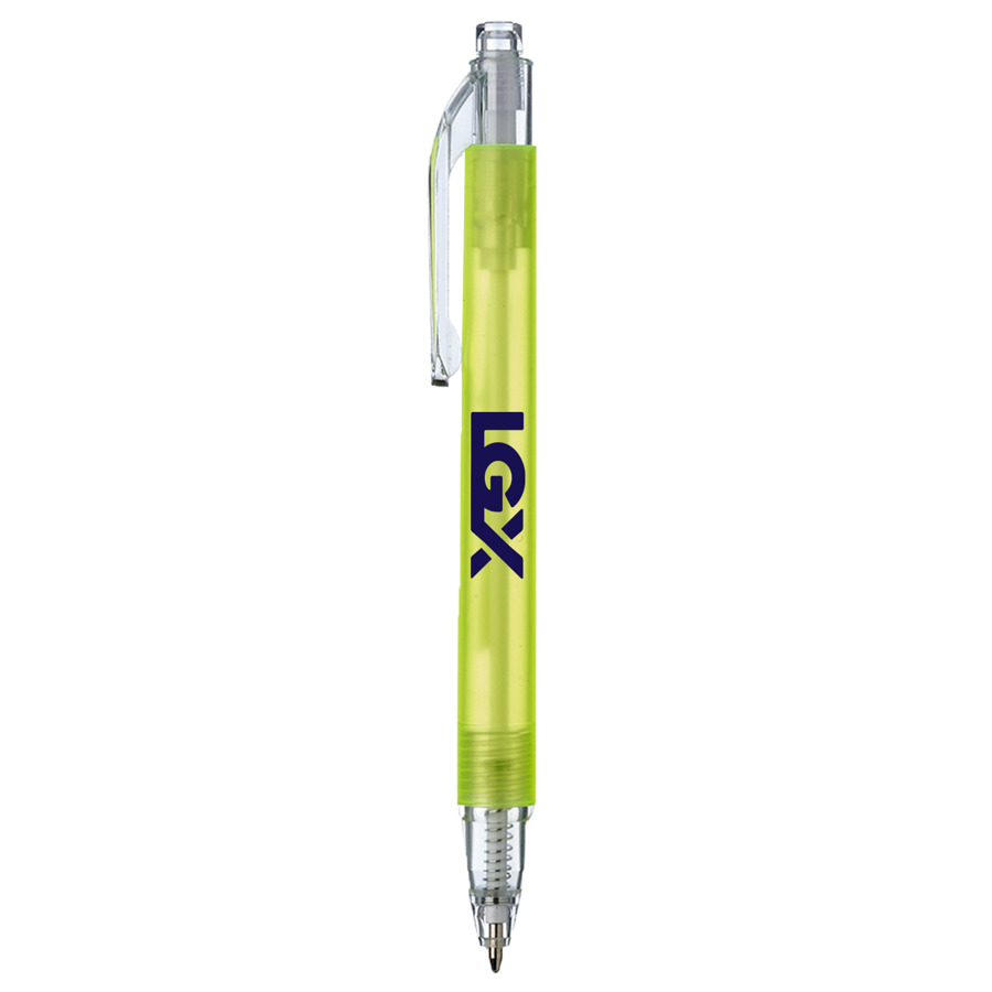 Pompano Clear Plastic Pens 18