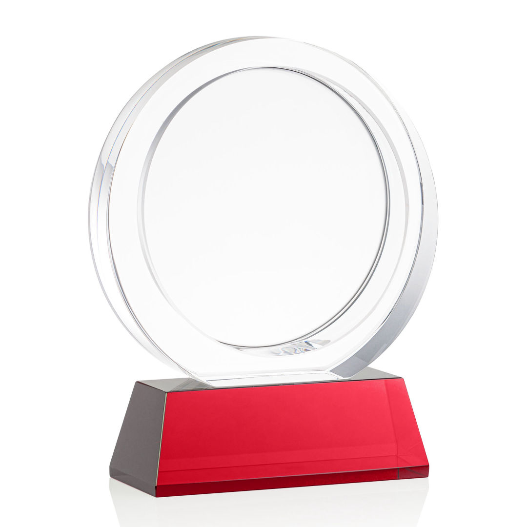 Templeton VividPrint™ Award on Base - Red 6