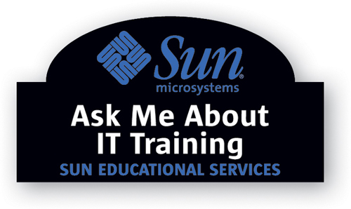 Screen Printed Poly Name Badge (1.625"X3") Oval