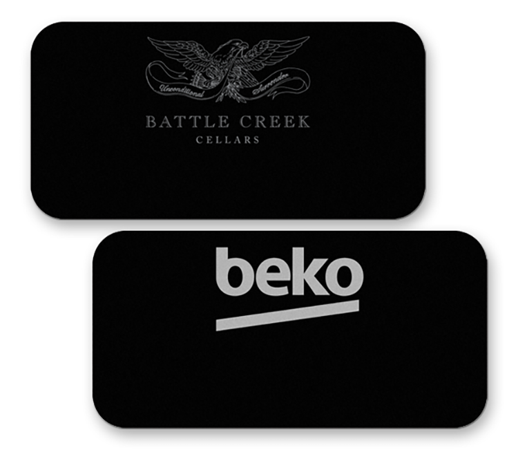 1.5" x 3" Chalkboard Name Badge 4