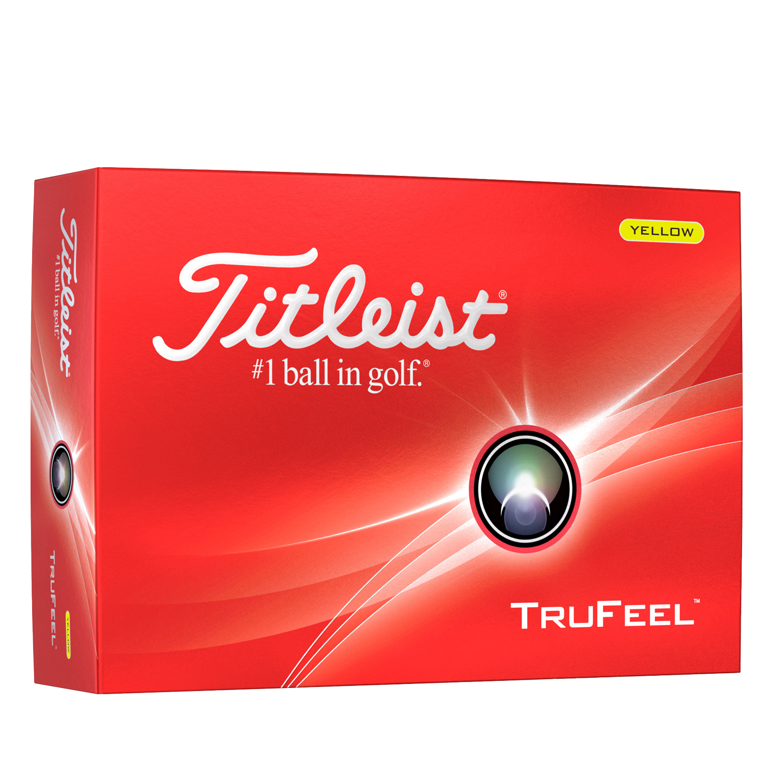 Titleist TruFeel Yellow Golf Balls 8