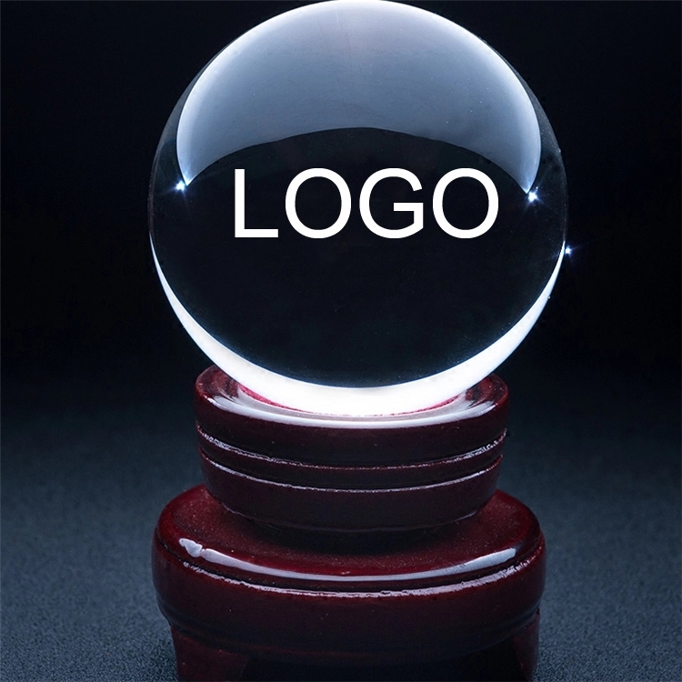 Crystal Ball with Wood Stand 6