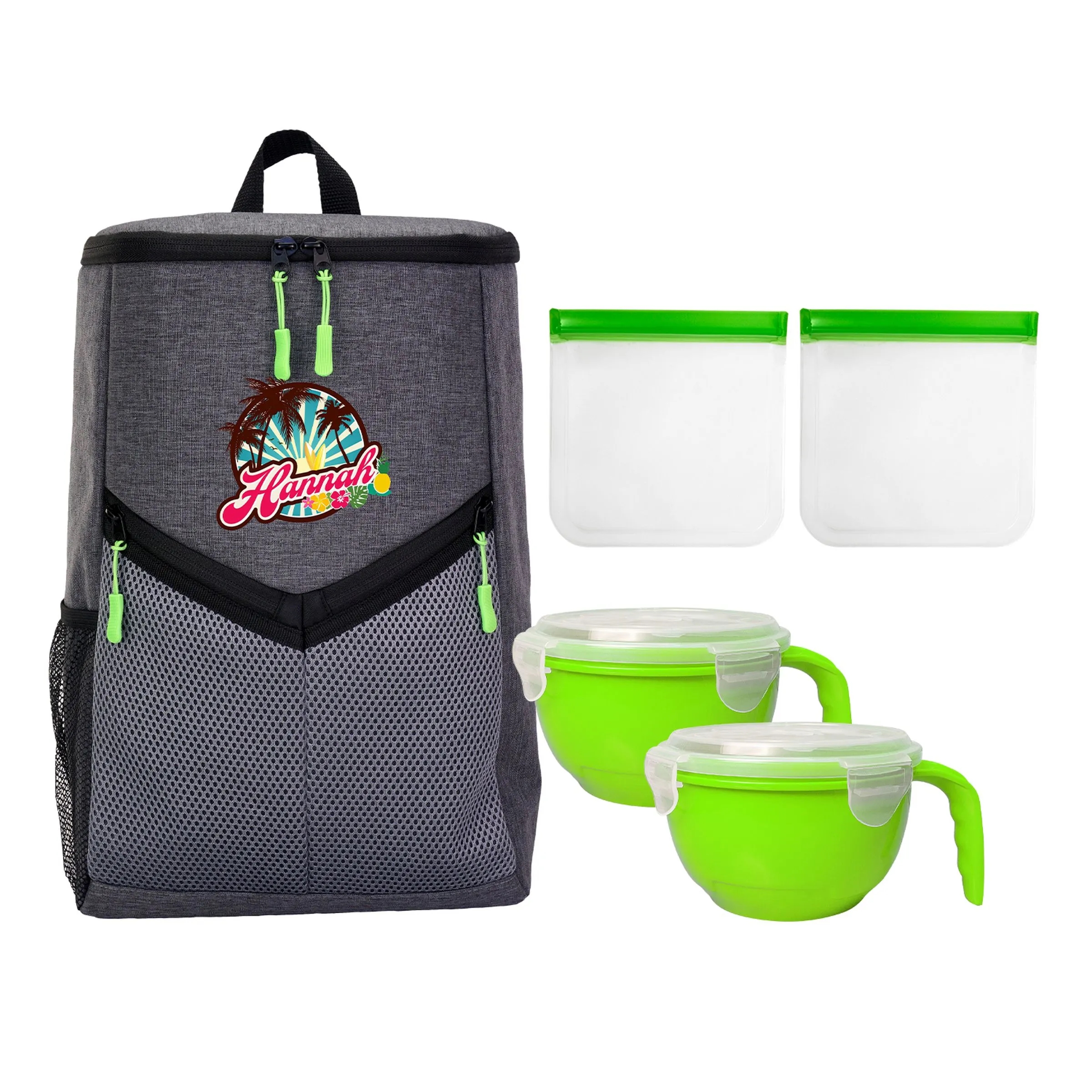 VICTORY NOODLE & SANDWICH COOLER BACKPACK SET 13