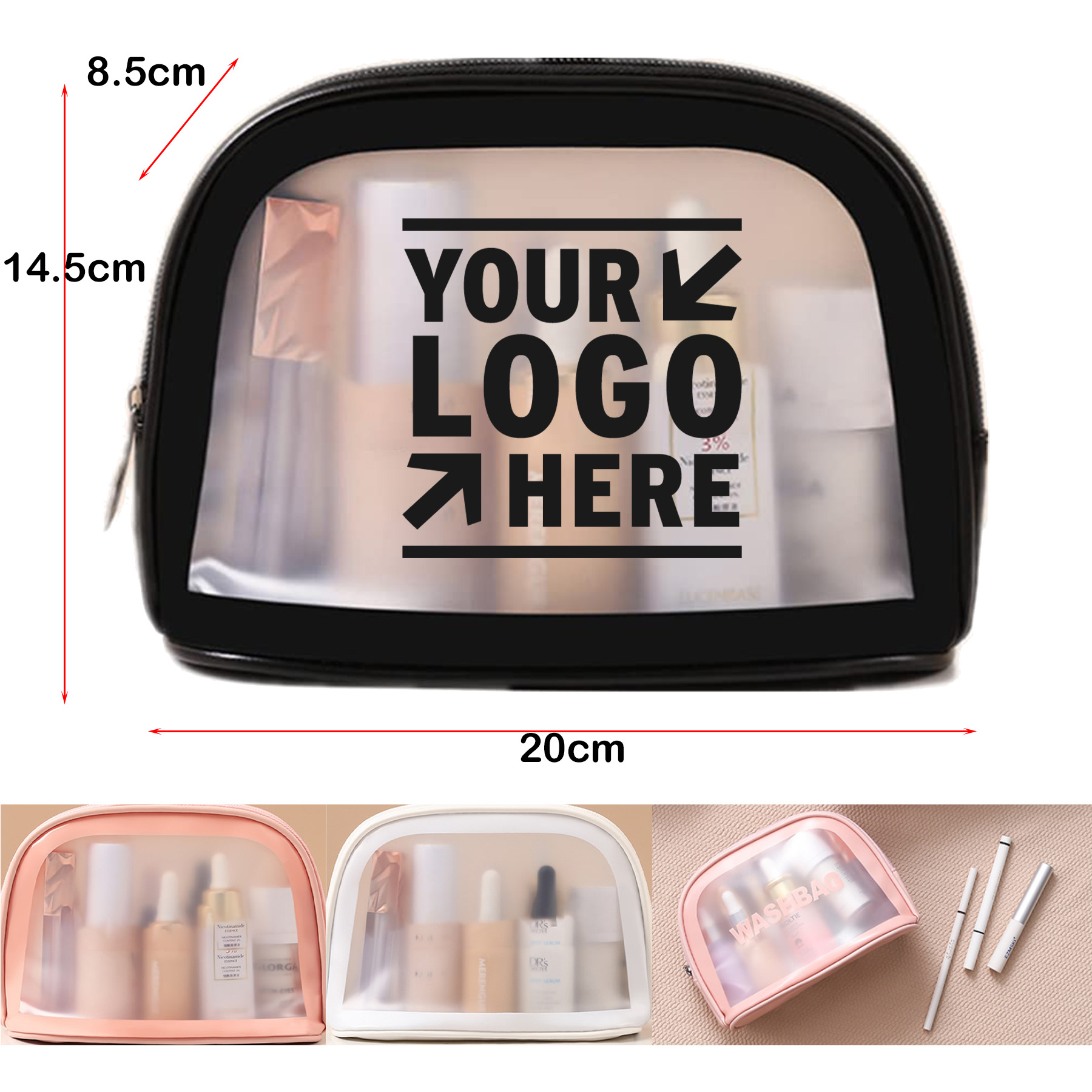 PVC Clear Cosmetic Bag 1