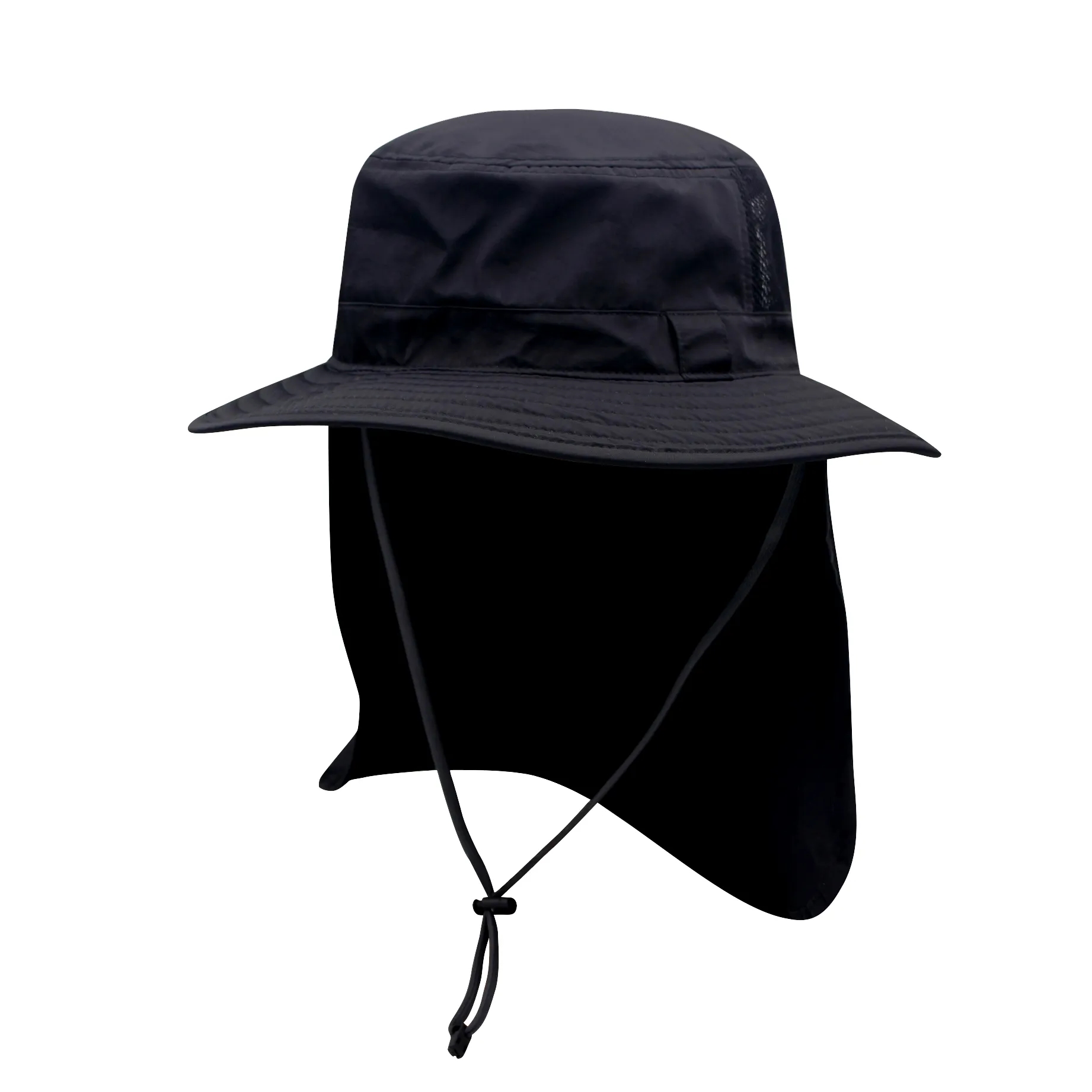 Airy Safari Hat With Flap