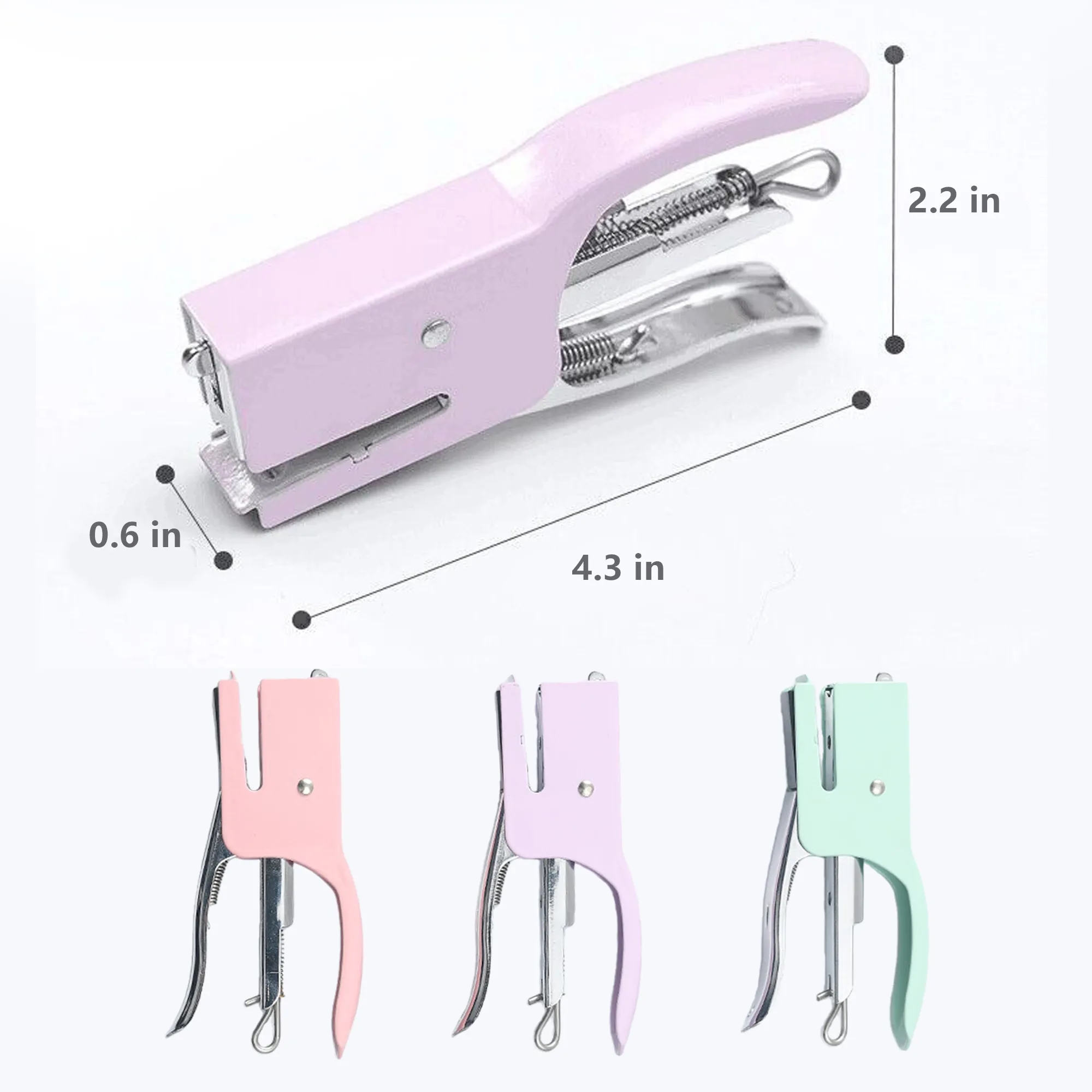 Professional Mini Metal Stapler Set 8