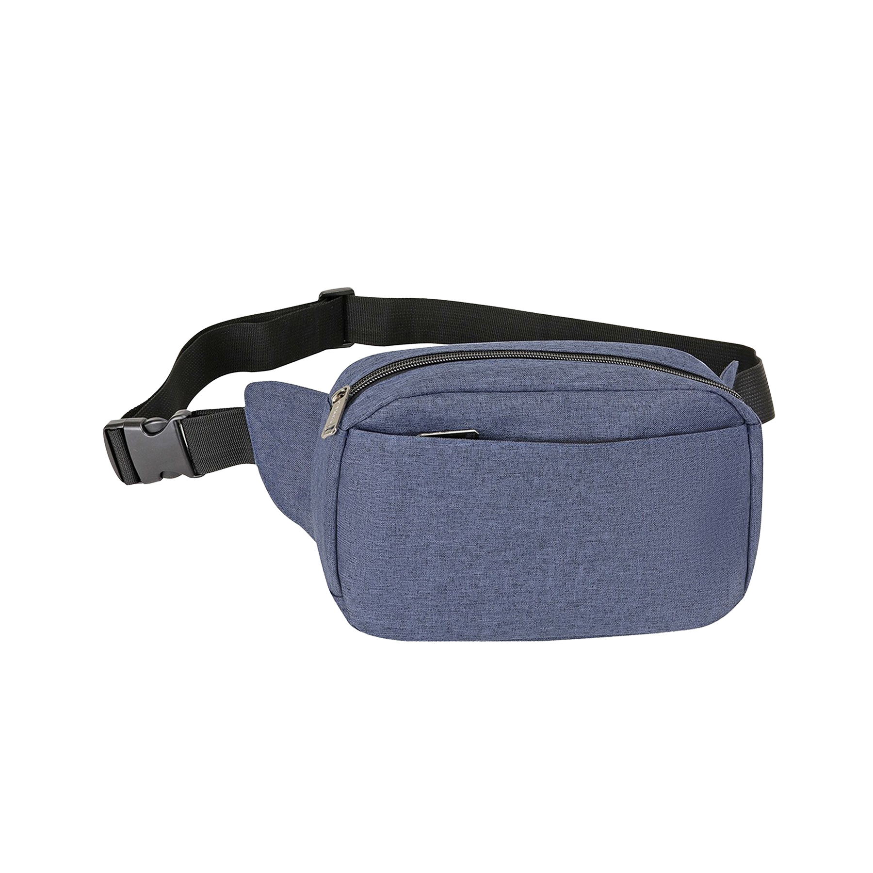 Heather Rounded 3 Pockets Fanny Pack 5