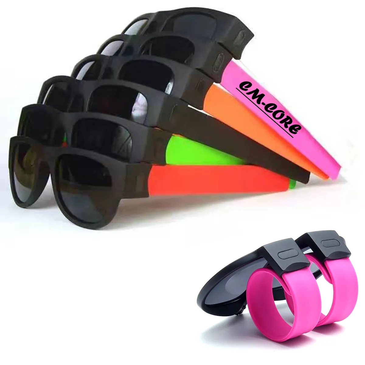 Folding Flexible Polarized Wrist Sunglasses 1