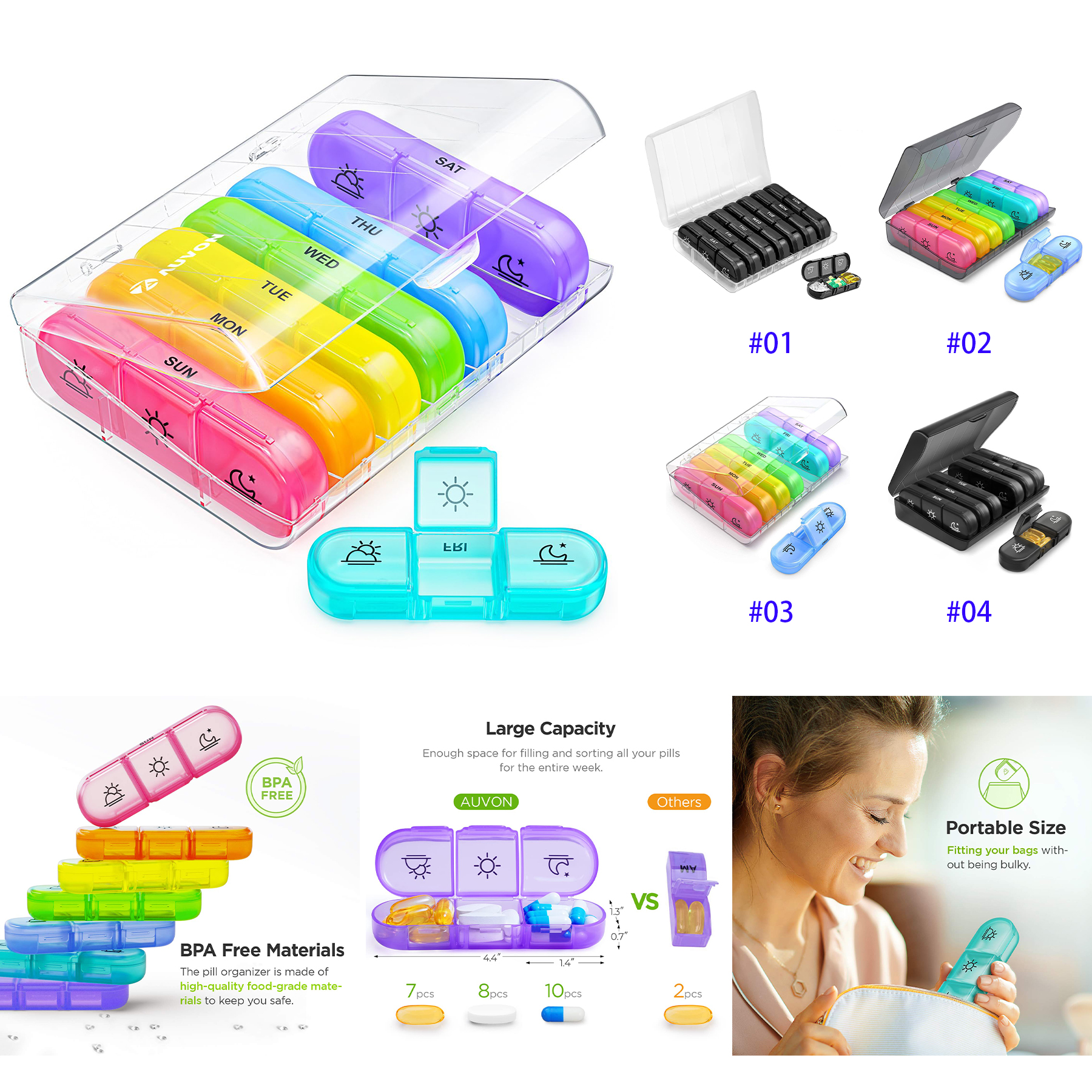 Weekly Pill Organizer 2
