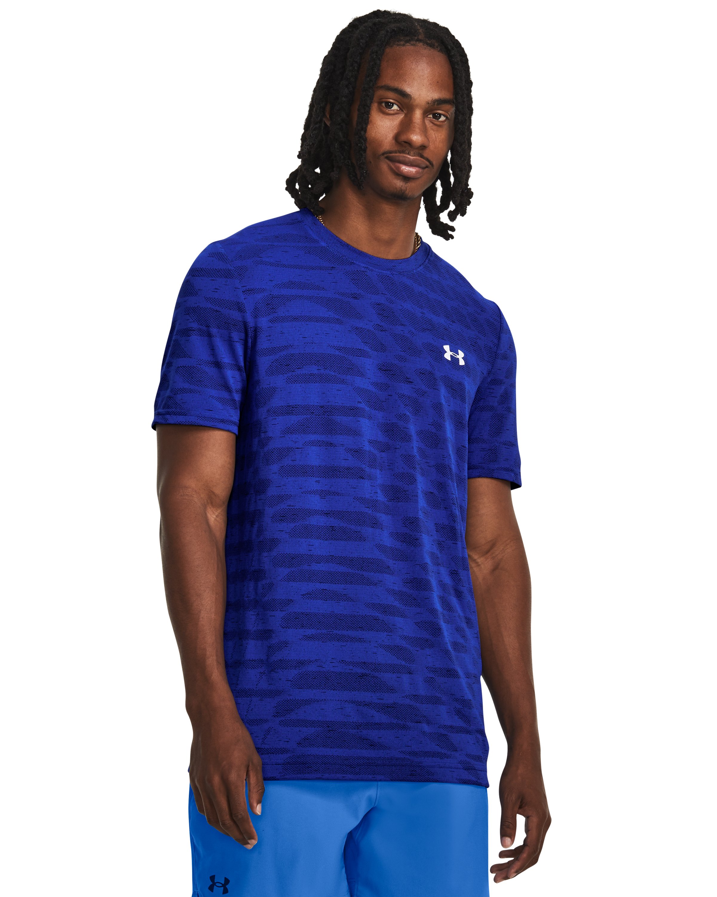 UA Seamless Ripple Men's Short Sleeve 11