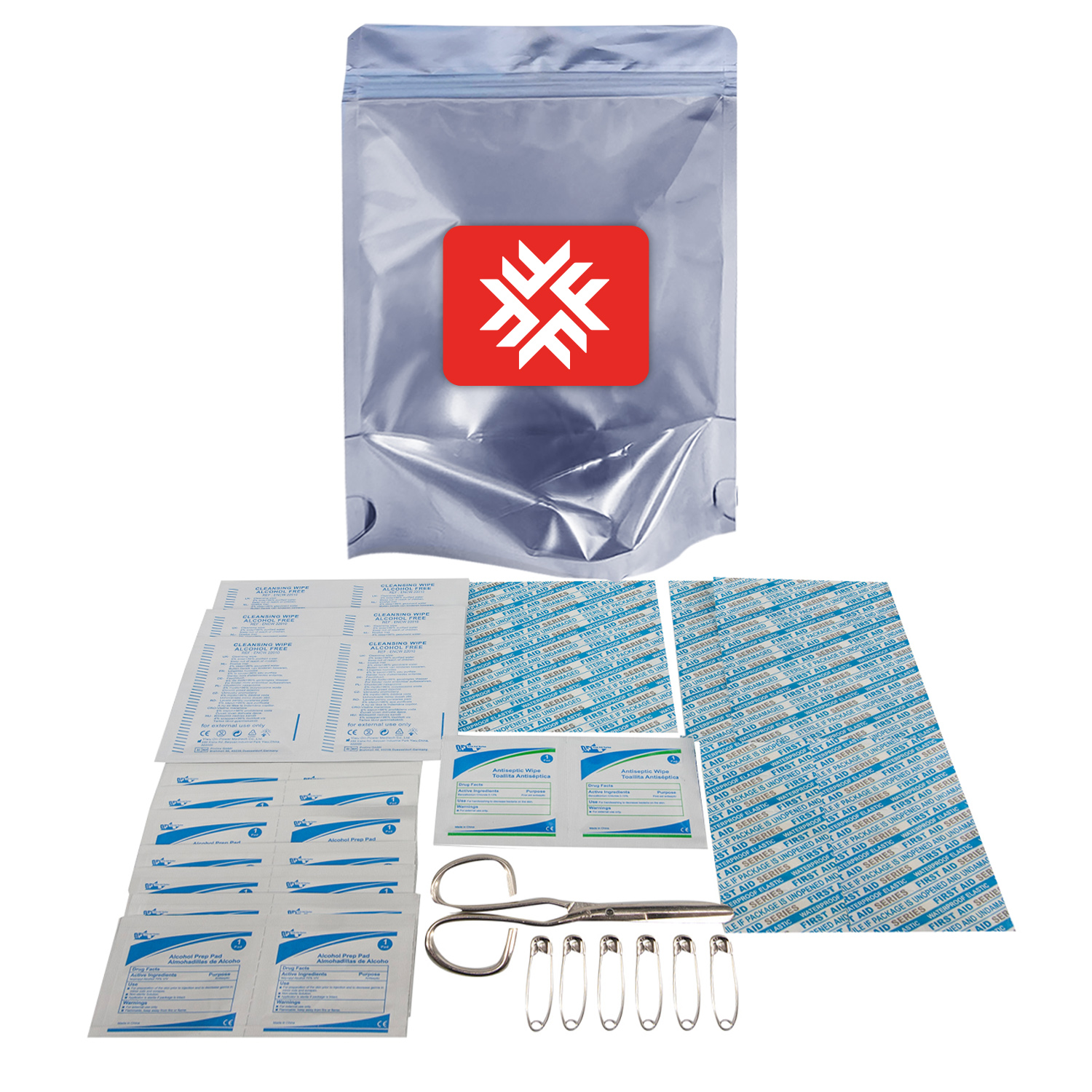 Foil Pouch First Aid Kit (51 Pcs) 4