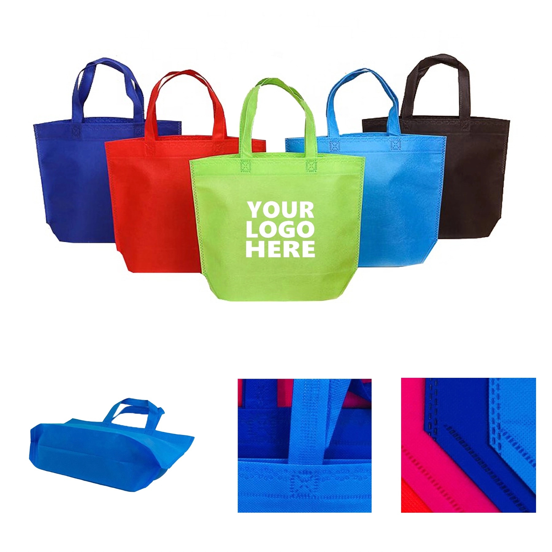 Reusable Non Woven Grocery Shopping Tote Bag 2