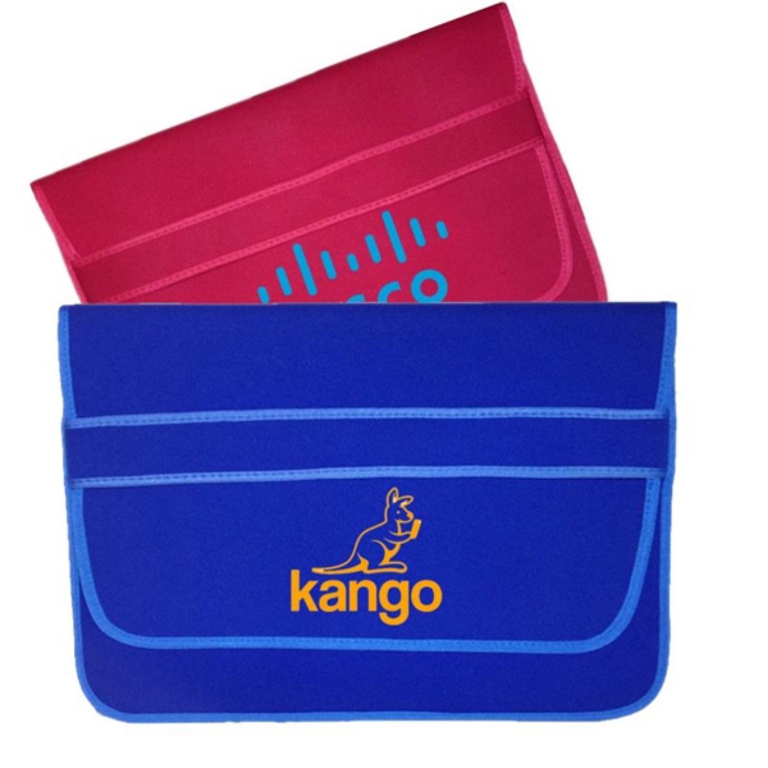 Premium Neoprene Laptop Sleeve w/Suction Fabric & Two Zipper 2