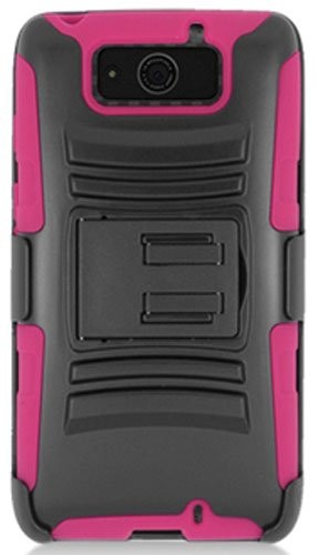 iBank ® Motorola Droid Maxx Hybrid Kickstand Hard Case 1