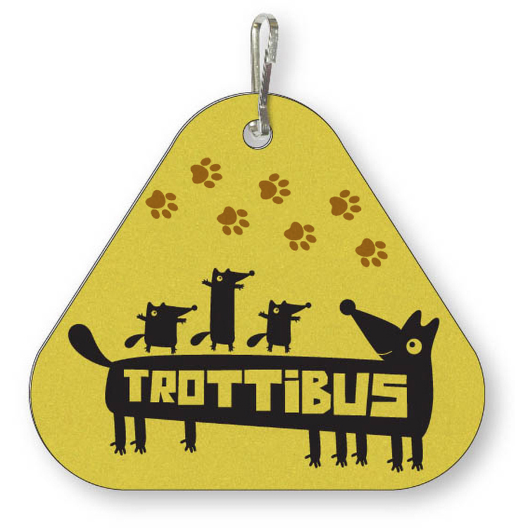 Custom Zipper Pulls (9 sq/in) .030 Compressed Laminated Plastic, Full Colour