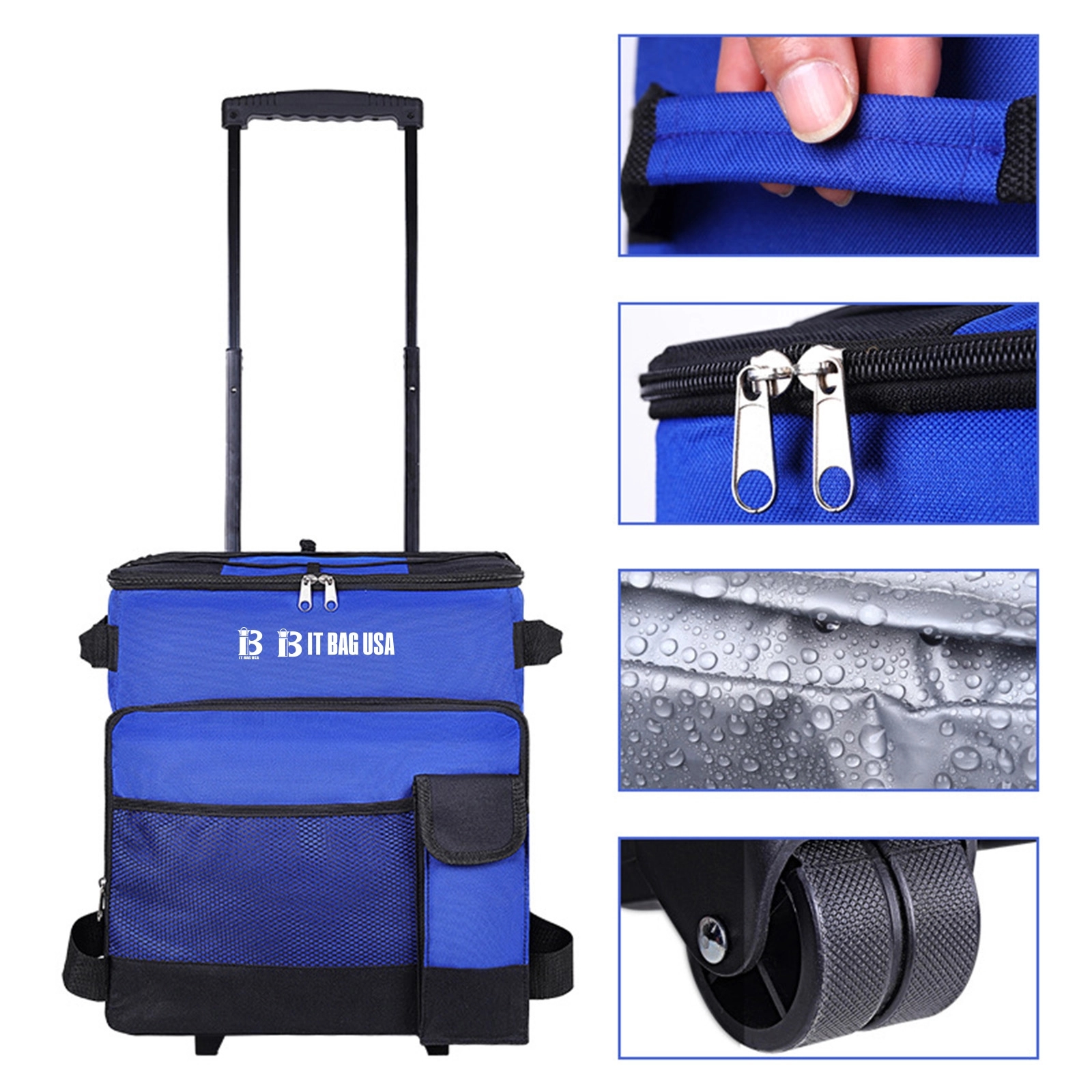Wheels Rolling Picnic Cooler Bag 1
