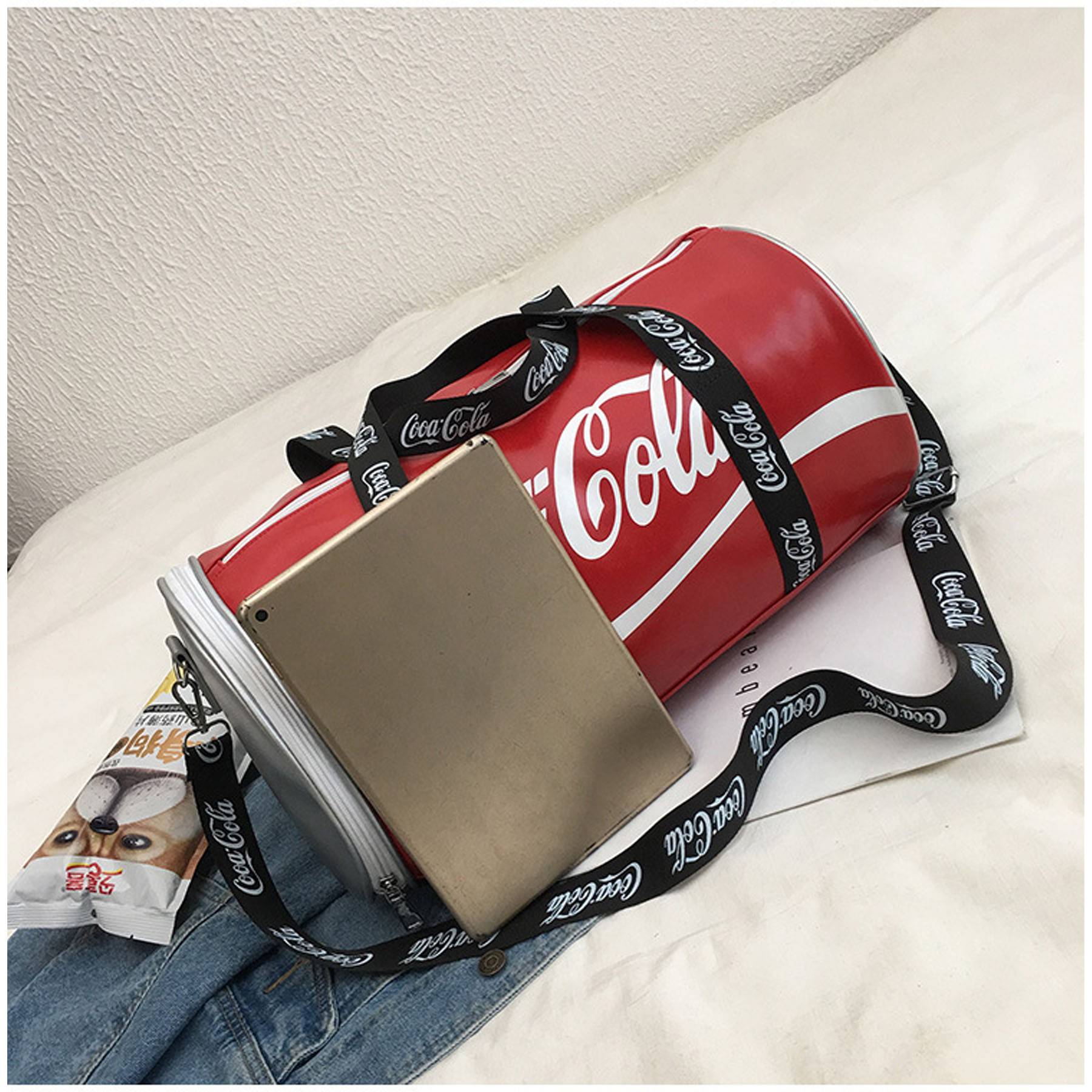 PU Leather Gym Duffel Bag 9