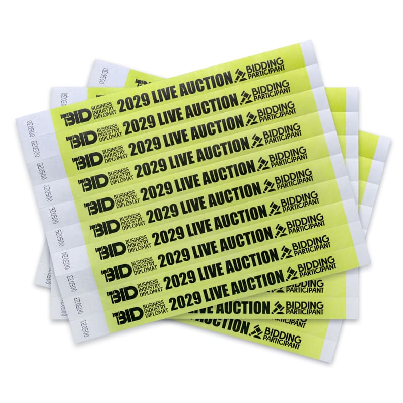 Tyvek Wristbands 21