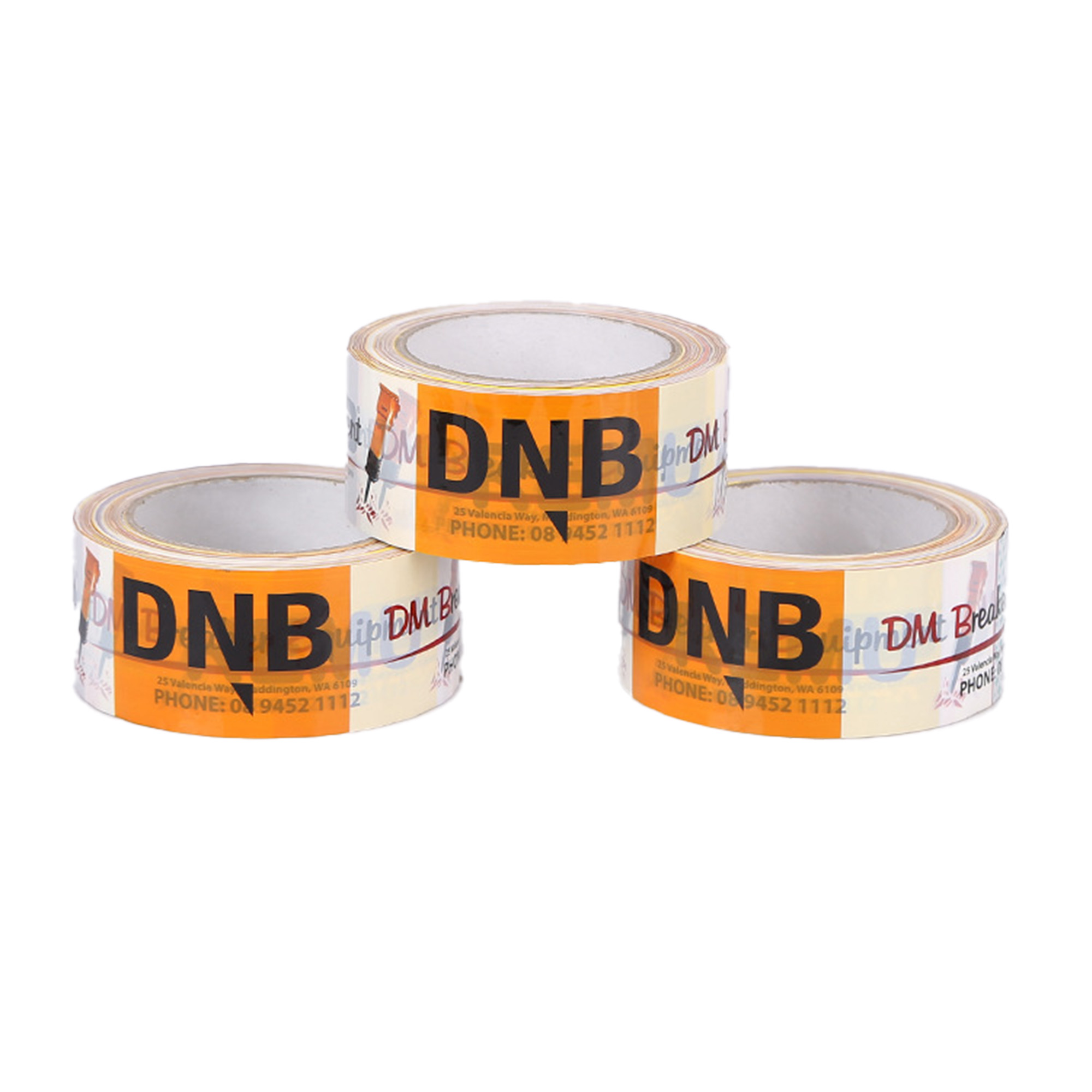 MOQ100 Custom Printed Sealing Tape 3