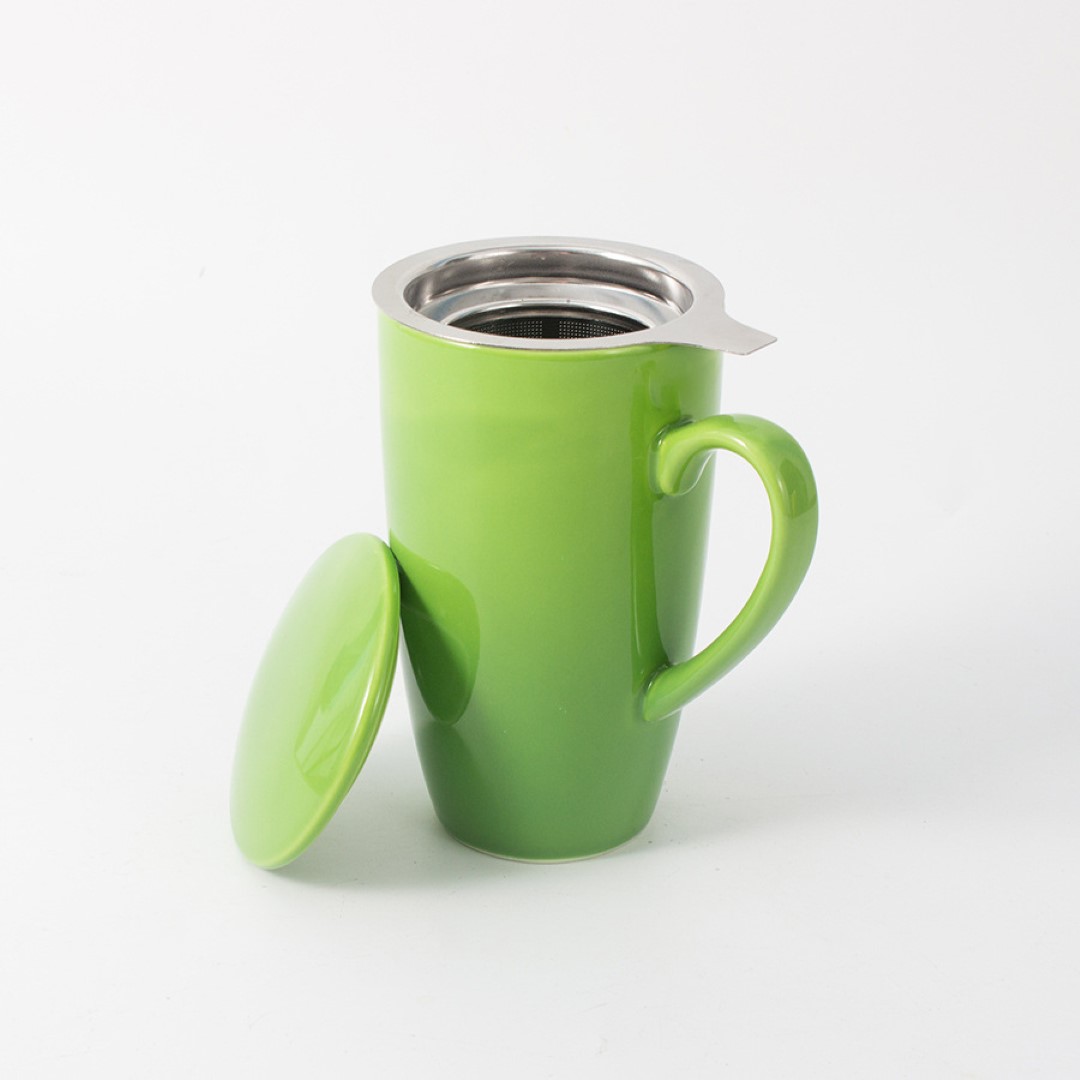 Tea Mug with Infuser and Lid 6